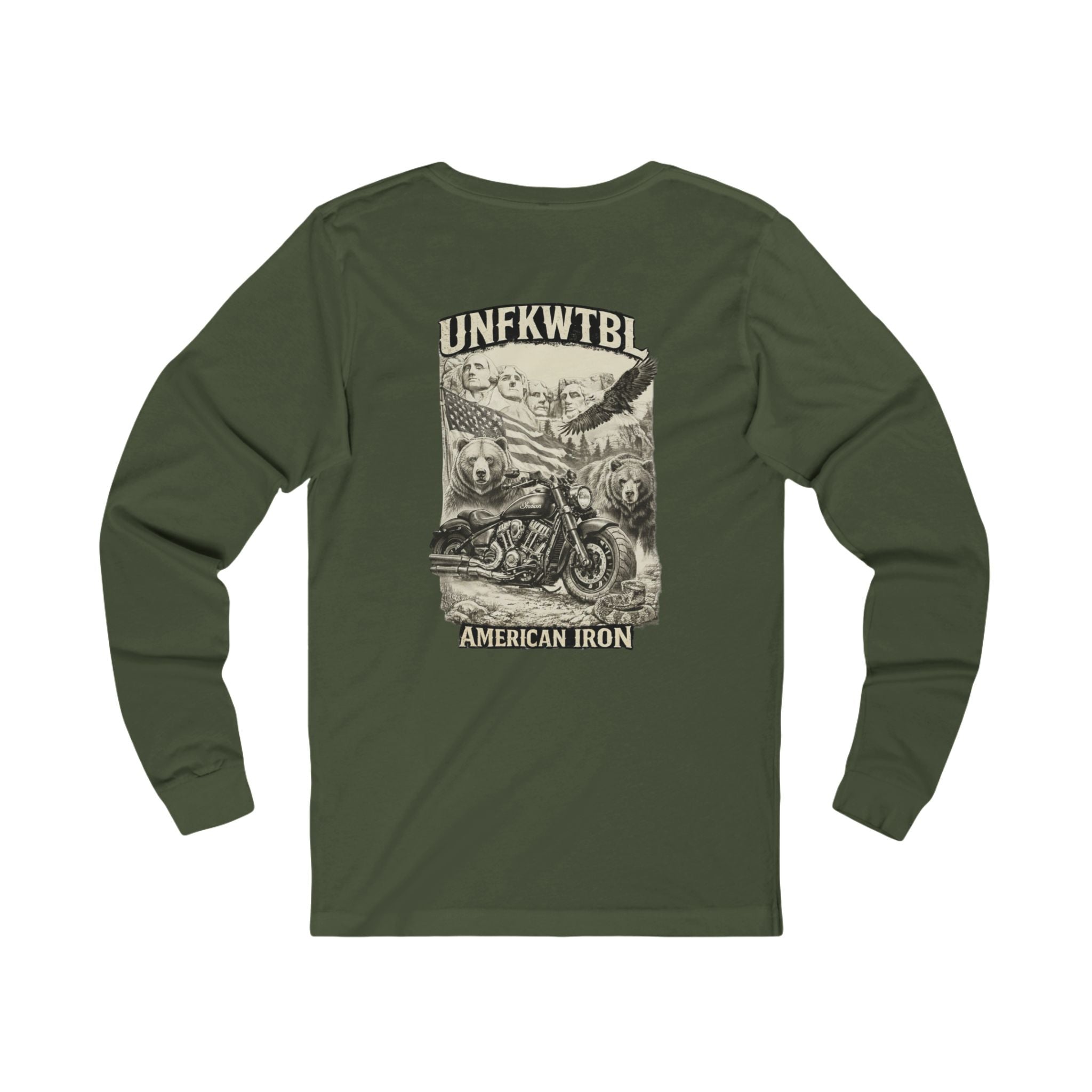 American Iron Motorcycle Long Sleeve Tee