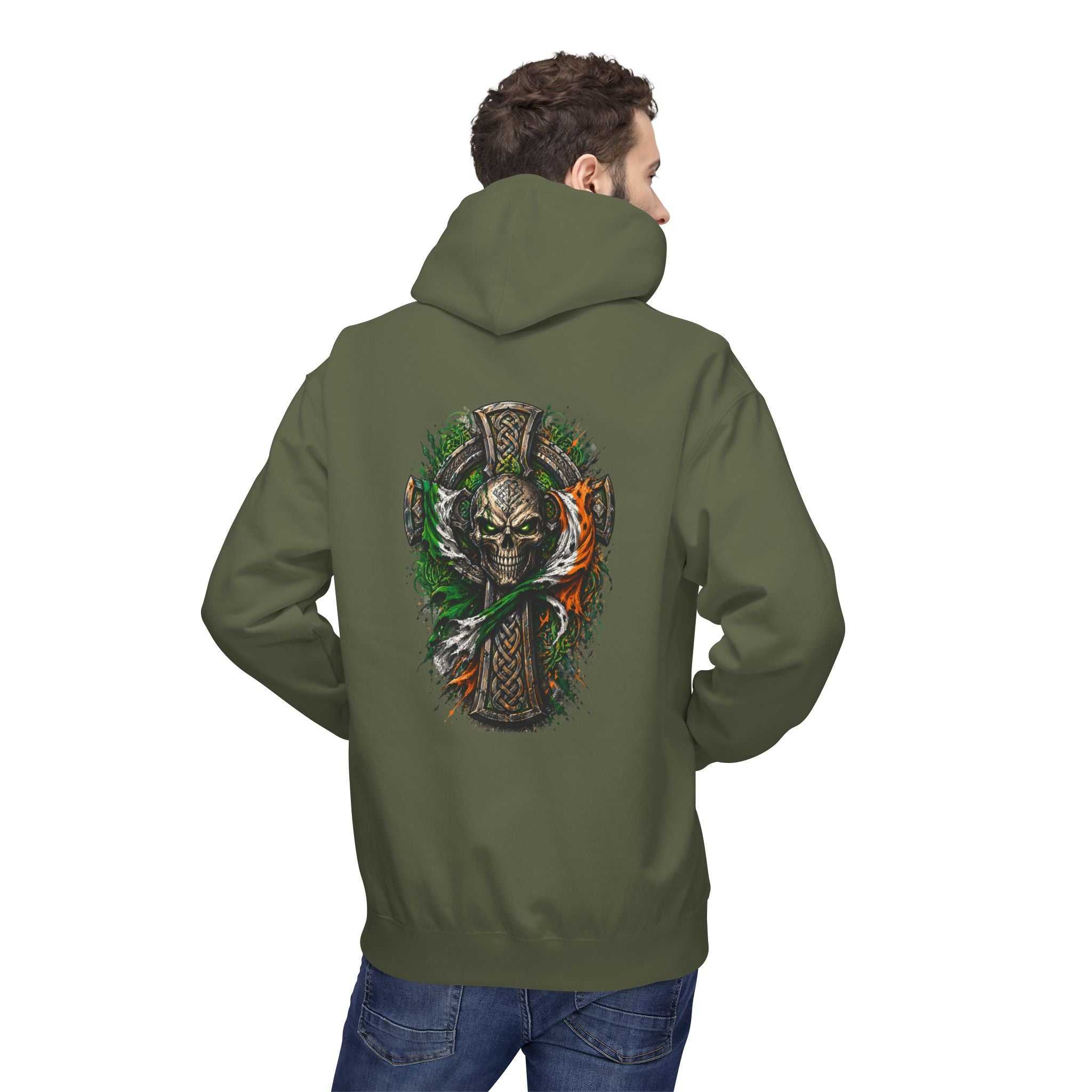 UNFKWTBL Celtic Viking Axe Hoodie