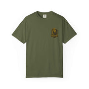 Eternal Stormbearer T-Shirt unisex garment-dyed olive green casual cotton tee with fantasy graphic design