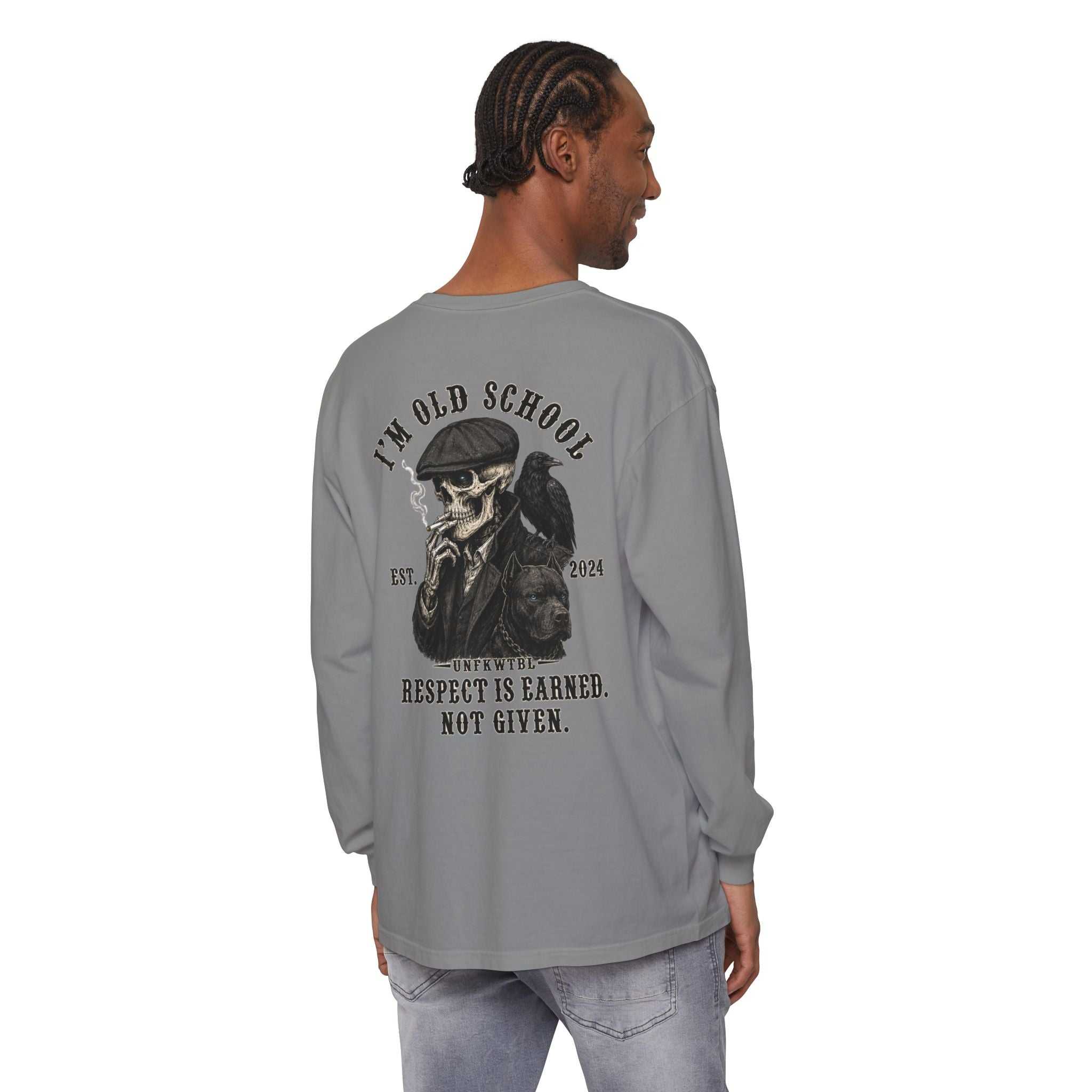Old School: Respect Is Earned Long-Sleeve Tee
