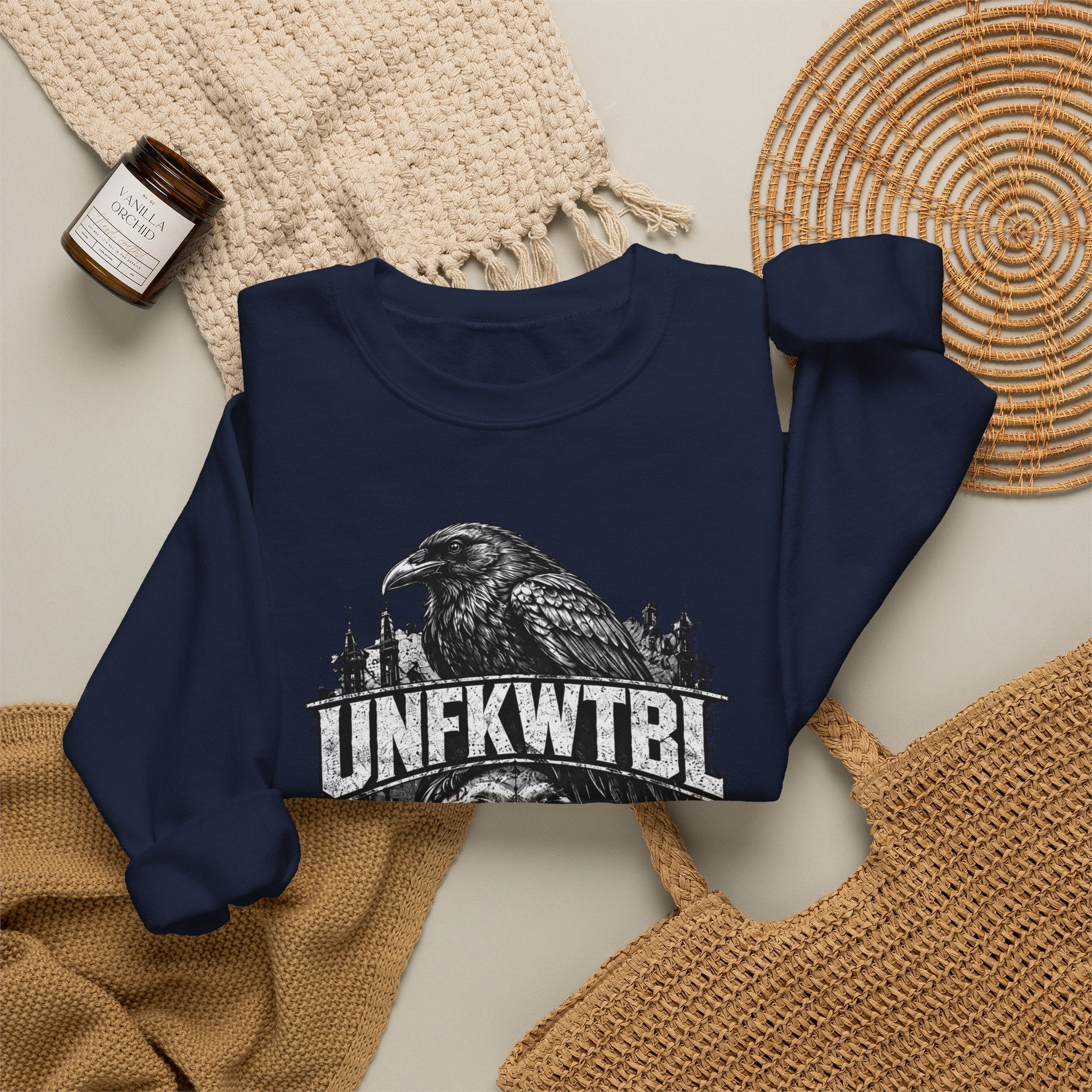 The Dirty Hands Raven Crewneck Sweatshirt
