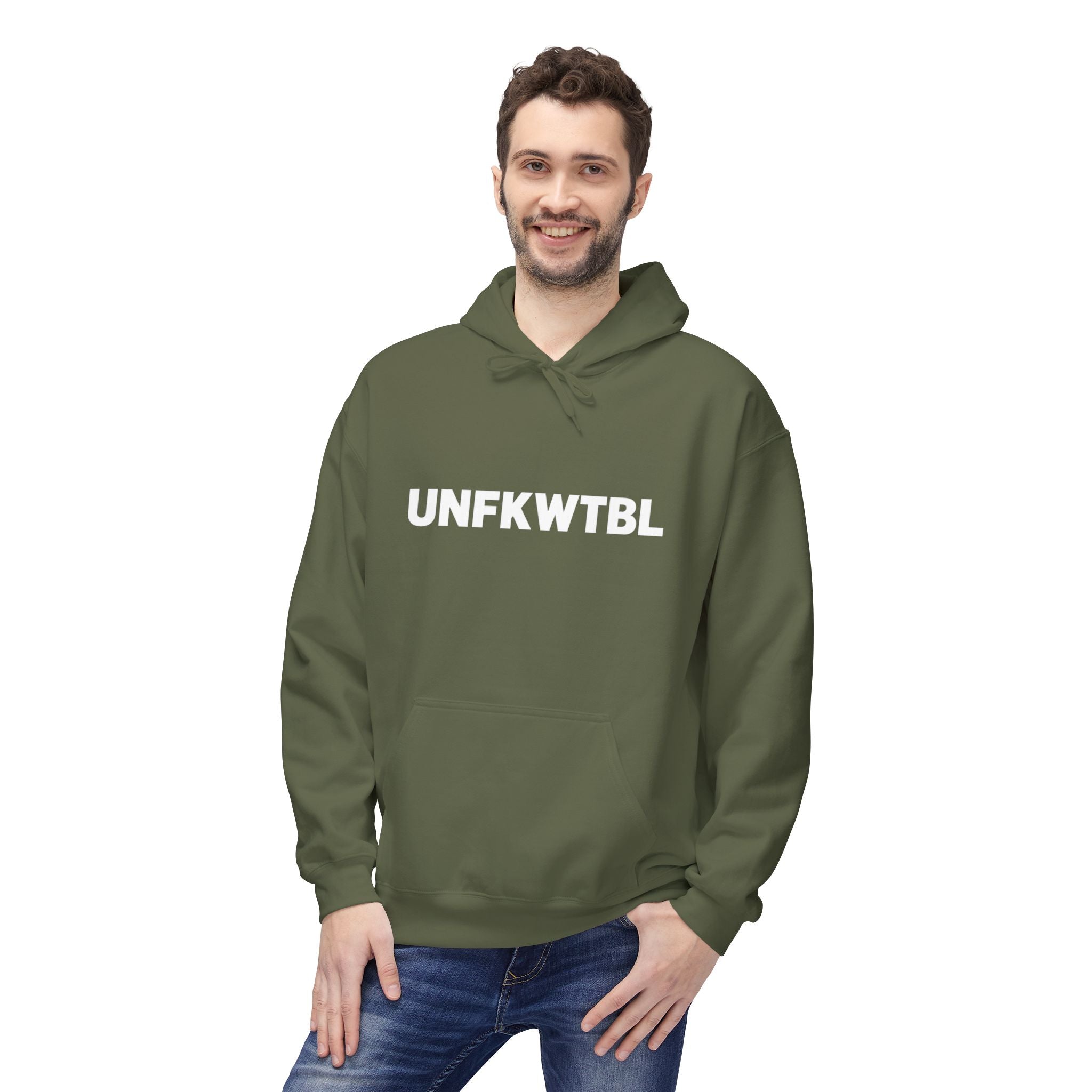 Hoodie — 'UNFKWTBL' Front + Celtic Viking Axe Back Graphic Hoodie