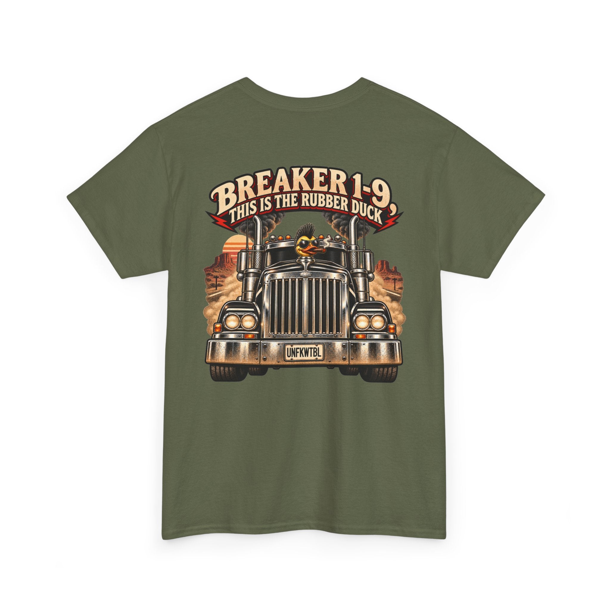 Breaker 19 Rubber Duck Trucker Graphic T-Shirt