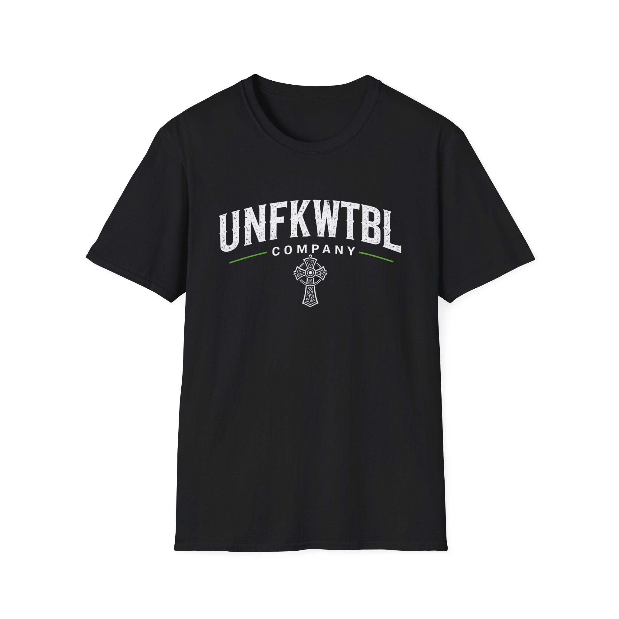 Unfkwtbl Company Graphic T-Shirt — Celtic Cross Vintage Logo
