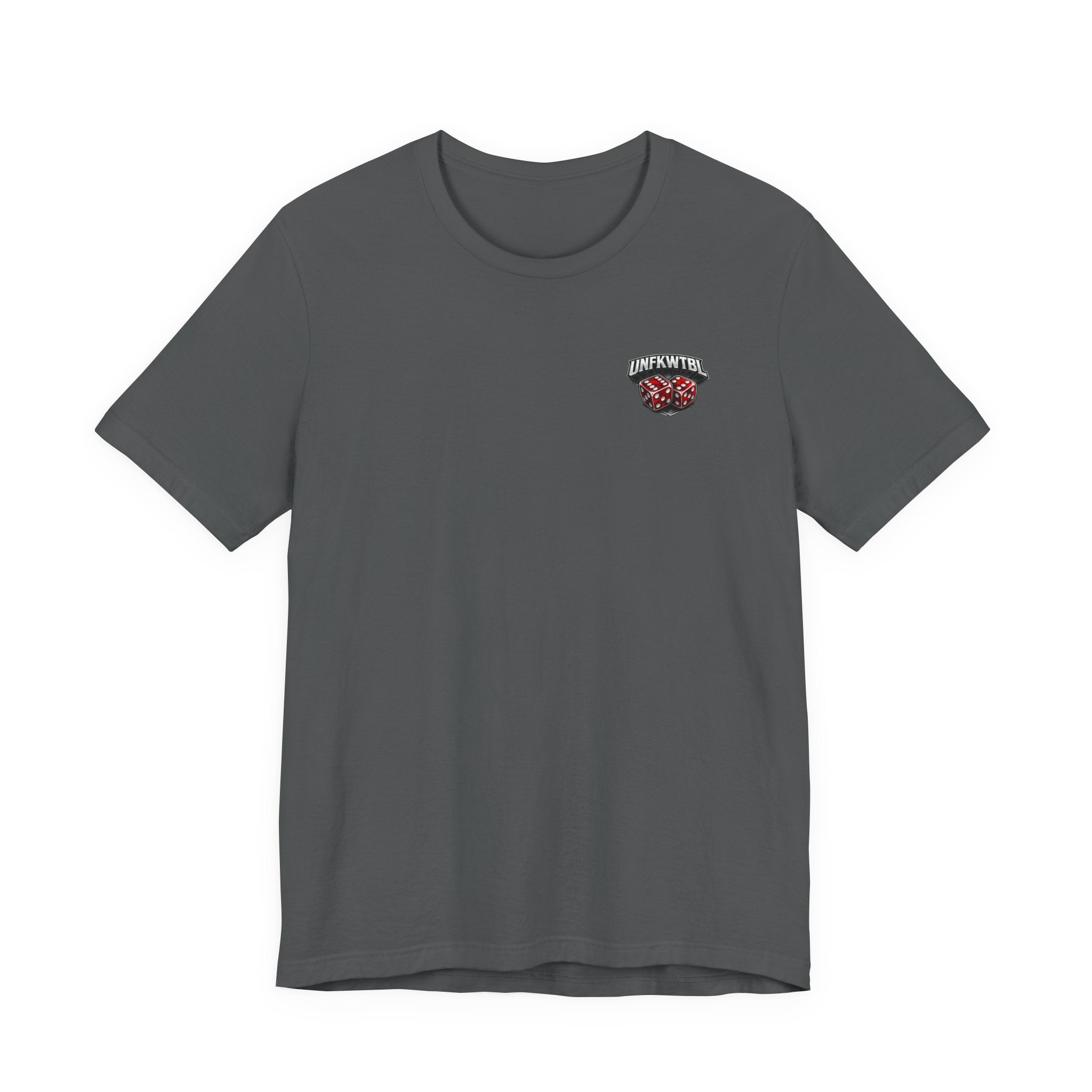 Roulette Skull Tee — Casino Skeleton Graphic T-Shirt