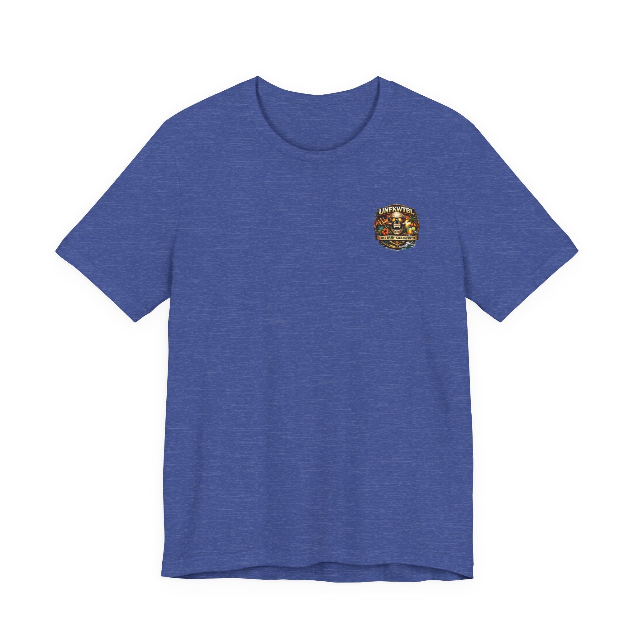 Chaos Island Skull T-Shirt — Tropical Pirate Graphic Tee