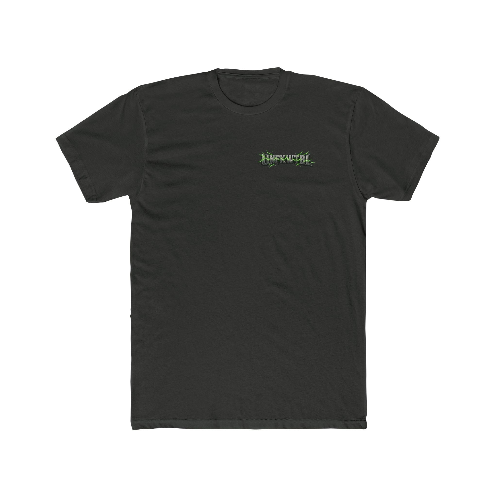 Unfkwtble Neon Skull Tee — Gothic Skull Graphic T-Shirt
