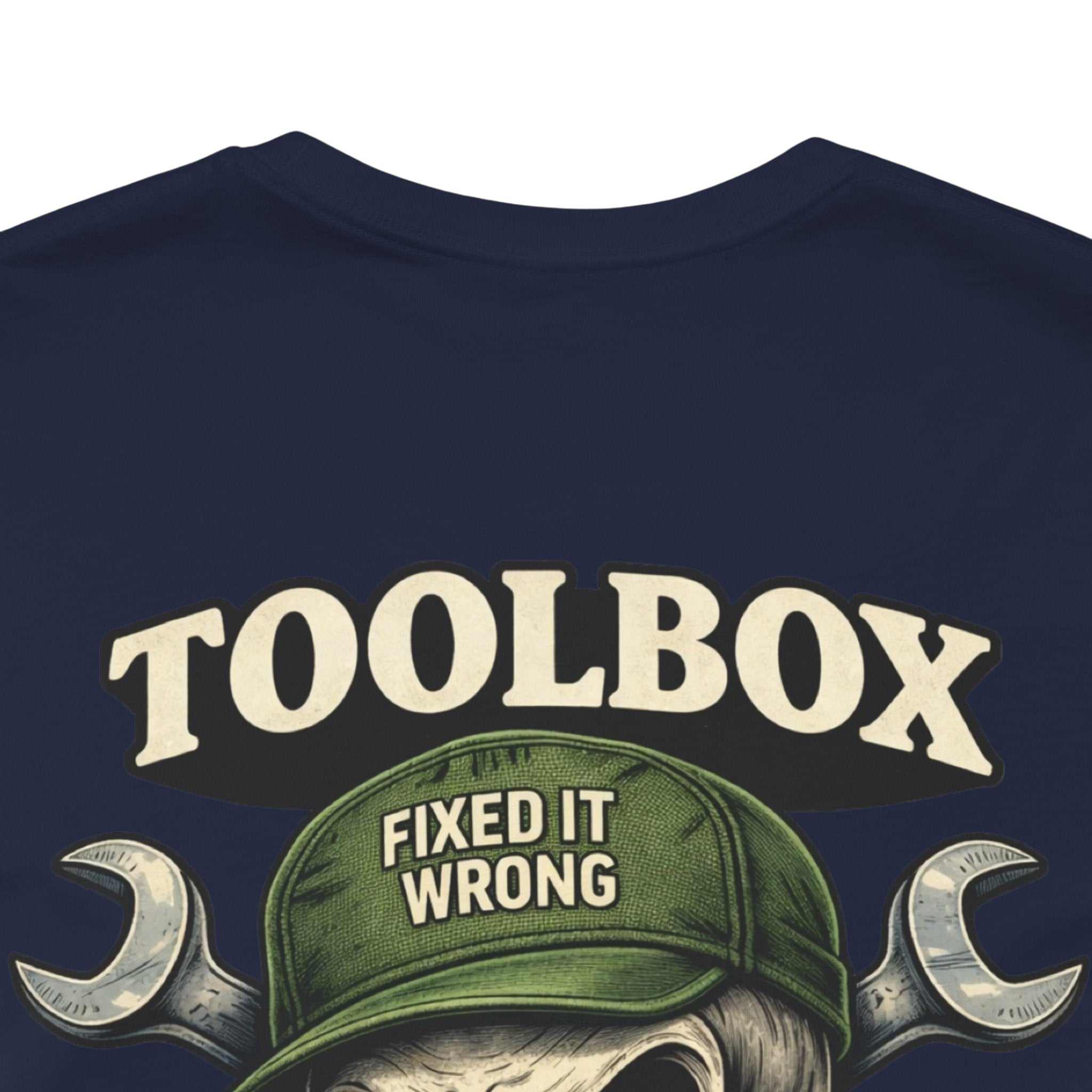 Toolbox of Regrets Skull T-Shirt — Funny Mechanic Gift