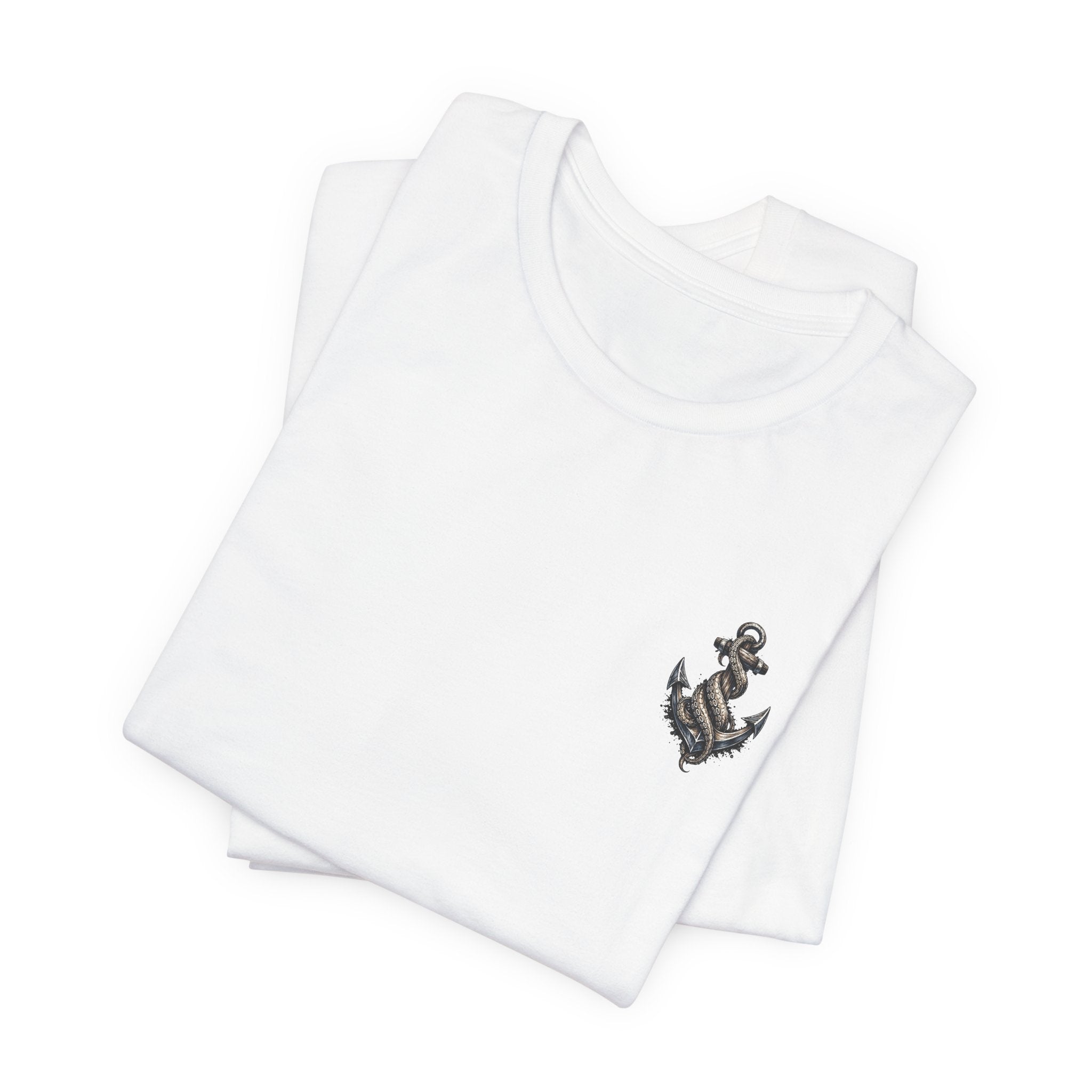 UNFKWTBL Anchor Skull T‑Shirt — Nautical Pirate Graphic Tee (UNFKWTBL)