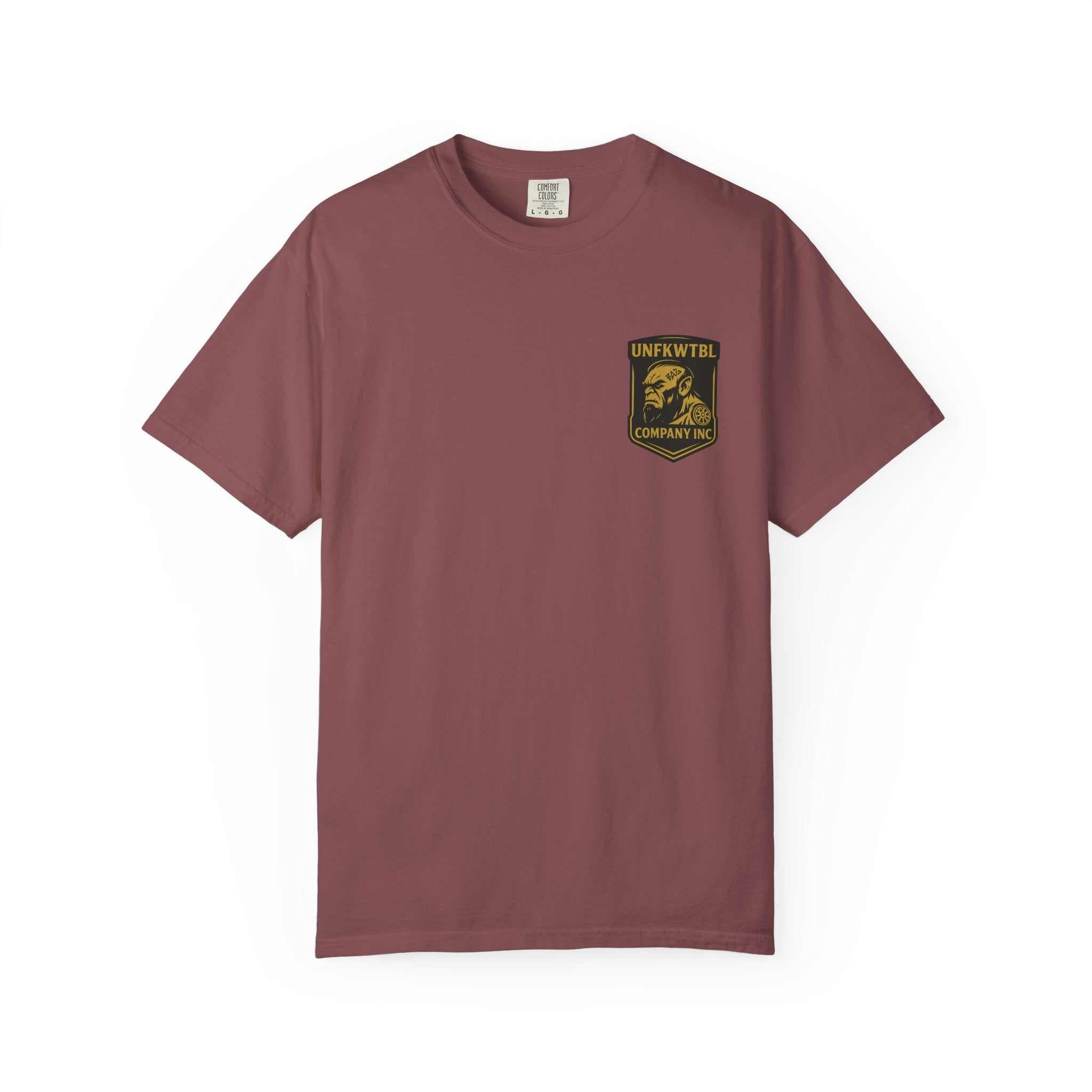 Unisex Adventure Battle T-Shirt with wildlife graphic, casual outdoor camping apparel, nature-inspired gift for dads and friends
