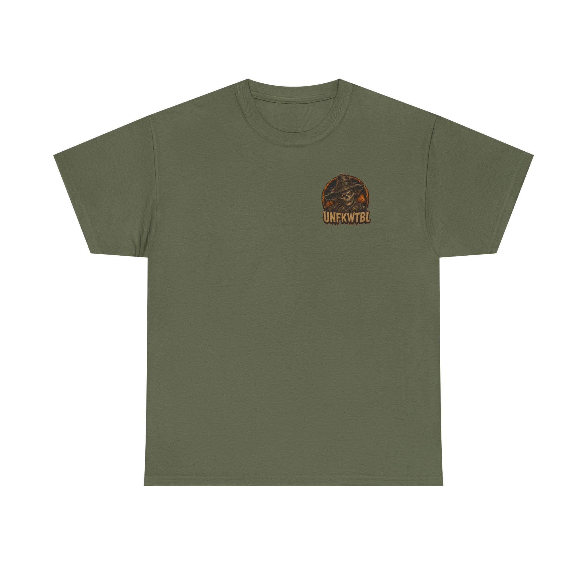 Horror Graphic Tee — "They’re Screaming" Scarecrow Design (UNFKWTBL)