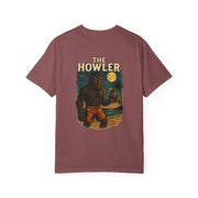 WOLF MAN  Howler Graphic Tee, Unisex T-Shirt, Vintage Style Shirt, Casual Wear, Gifts for Wolf Lovers, Summer Beachwear