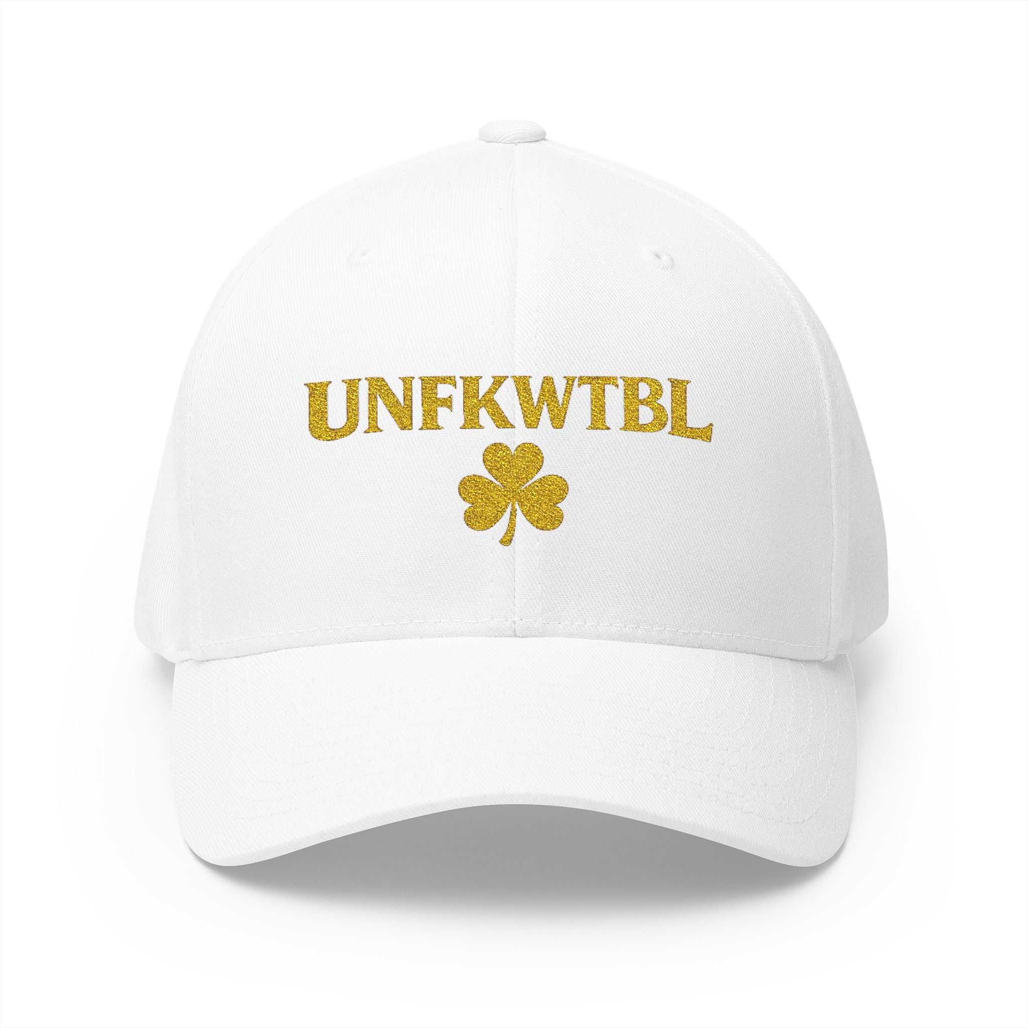 Embroidered 'UNFKWTBL' Clover Hat — Lucky Statement Baseball Cap