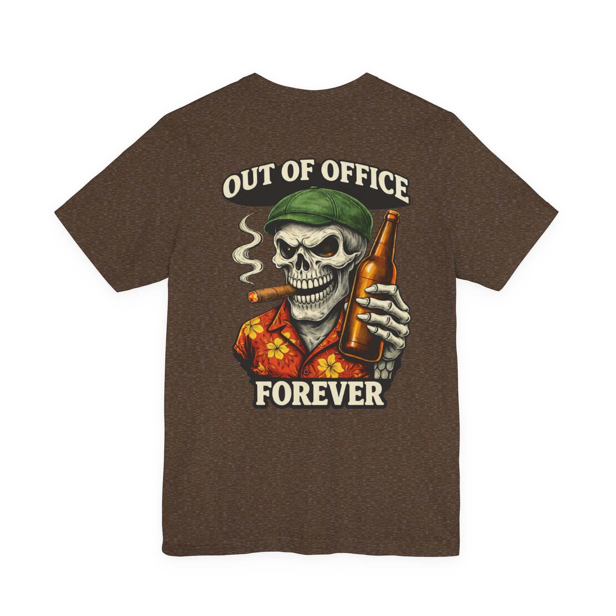 Skull 'Out of Office Forever' Tee