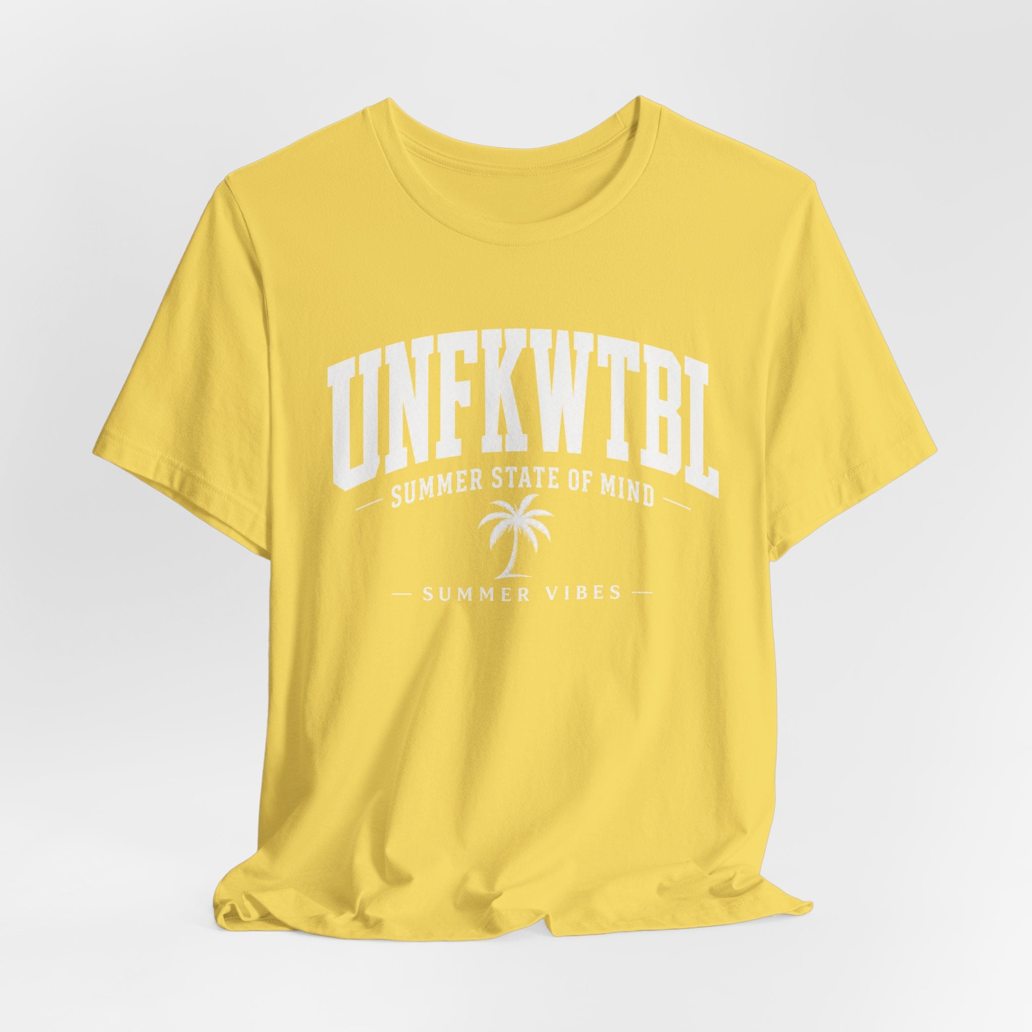 Summer Vibes Tee — "UNFKWTBL" Palm Graphic Shirt