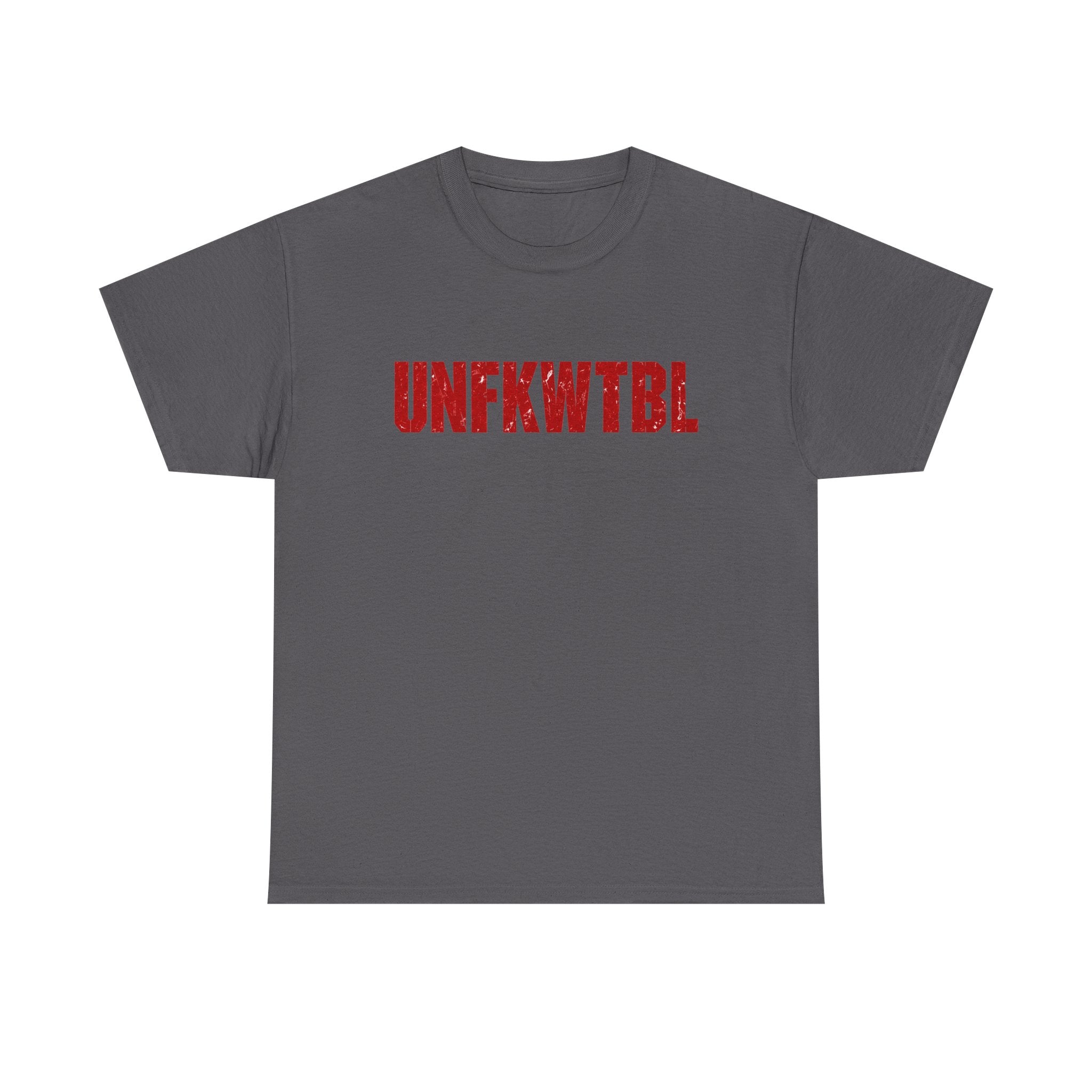 UNFKWTBL Skull Tee — "Scarred Still Standing" Graphic T‑Shirt