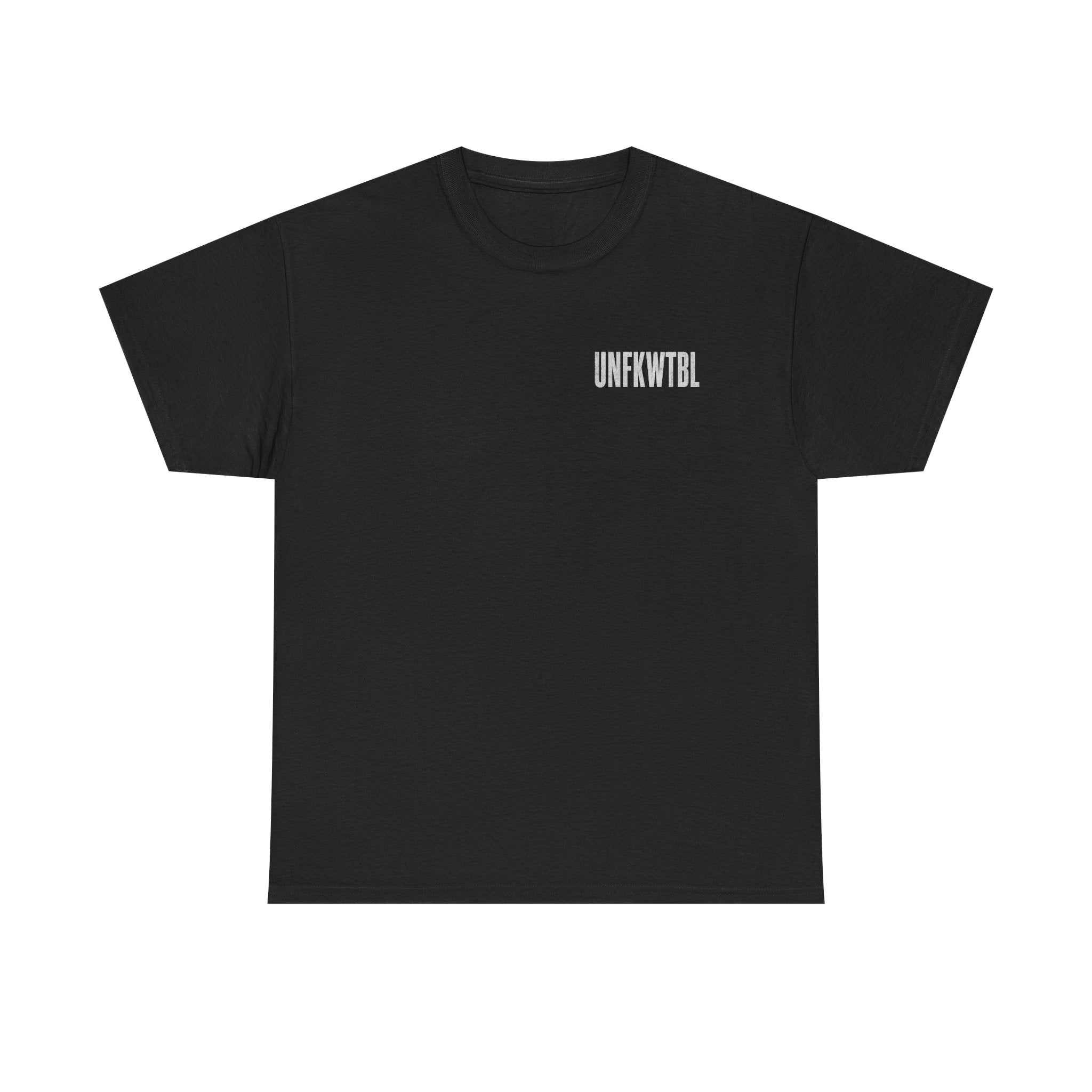 Skull Crossback Tee — UNFKWTBL Gothic Graphic T-Shirt