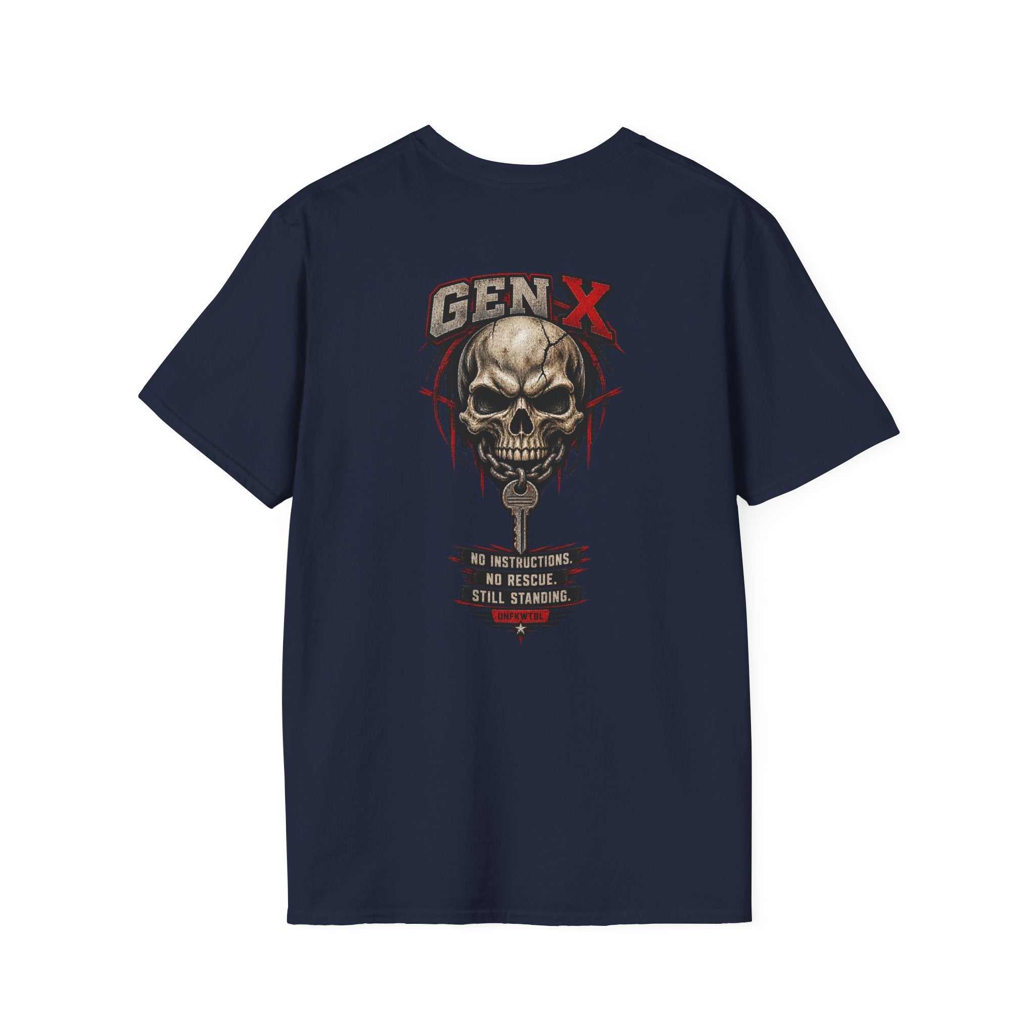 No Instructions. No Rescue. Gen X Tee