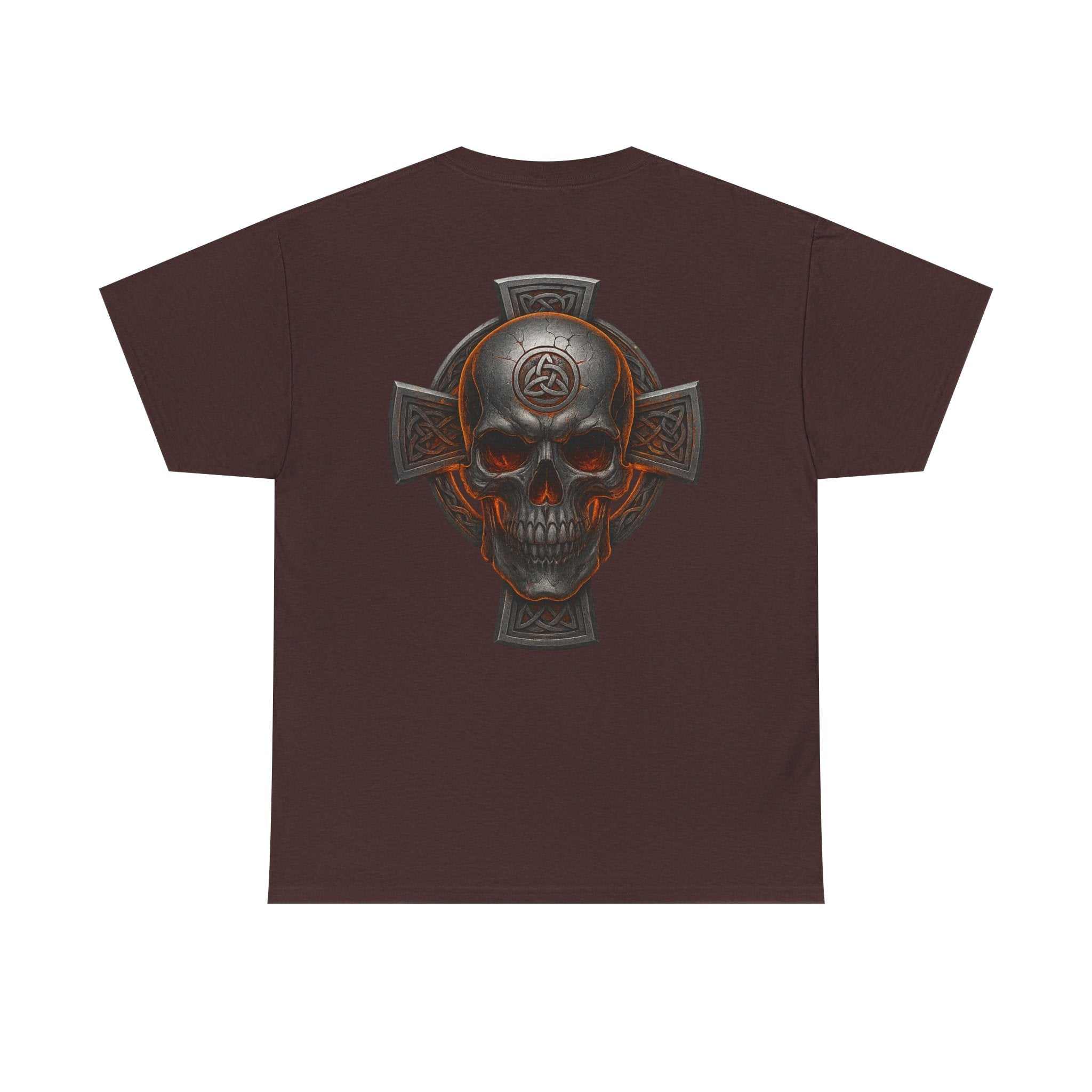 Skull Crossback Tee — UNFKWTBL Gothic Graphic T-Shirt