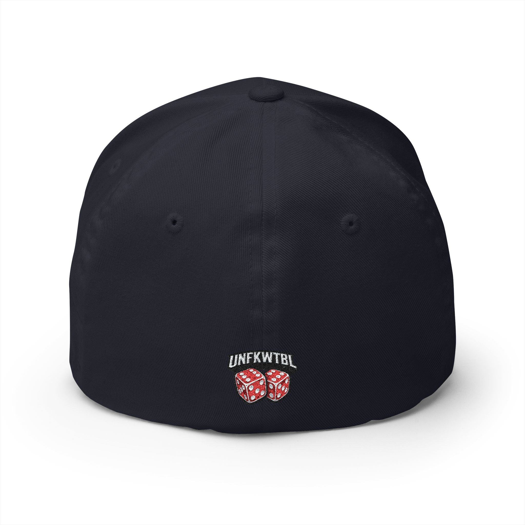 Punk Vibes Embroidered Cap — Skull & Dice Rocker Hat