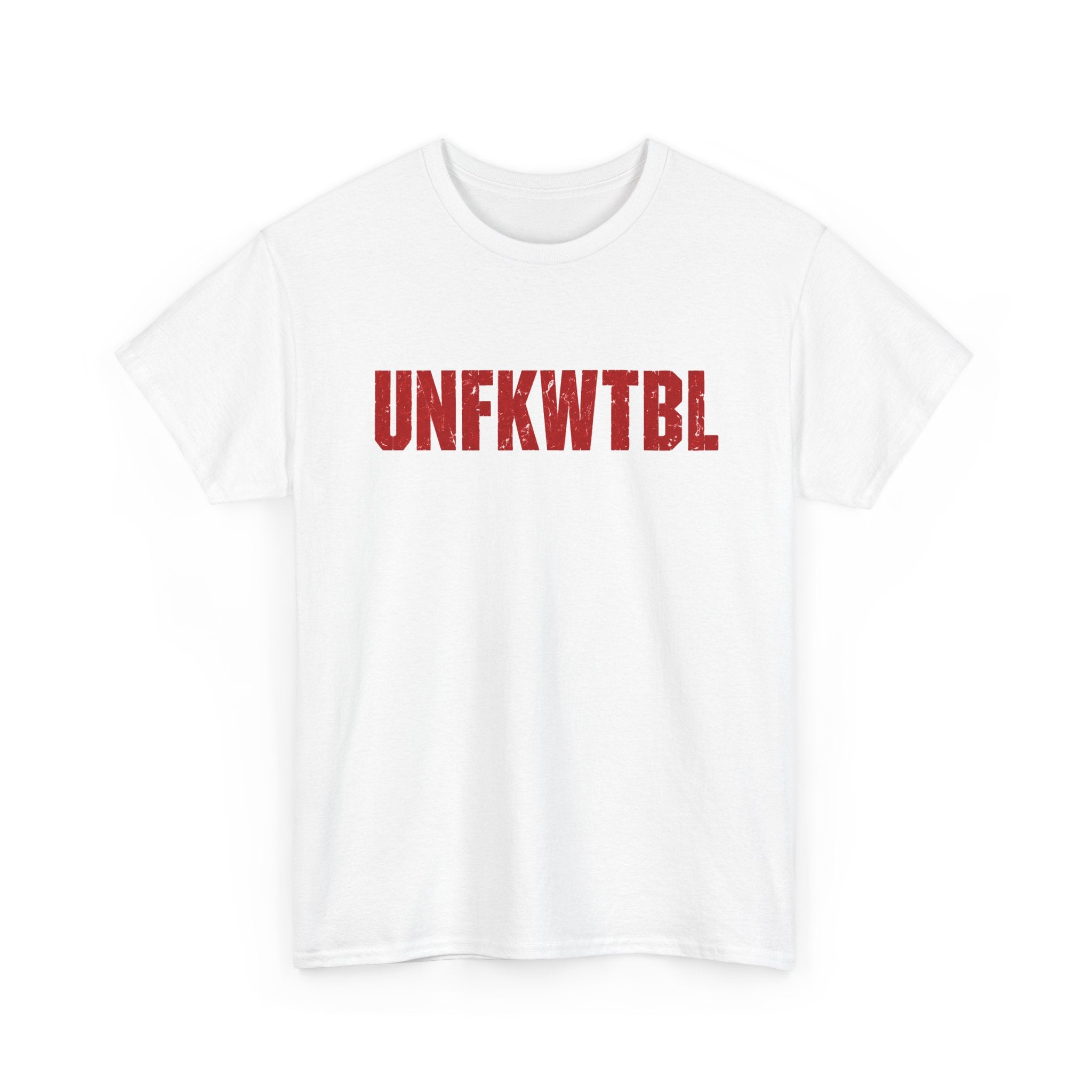 UNFKWTBL Skull Tee — "Scarred Still Standing" Graphic T‑Shirt