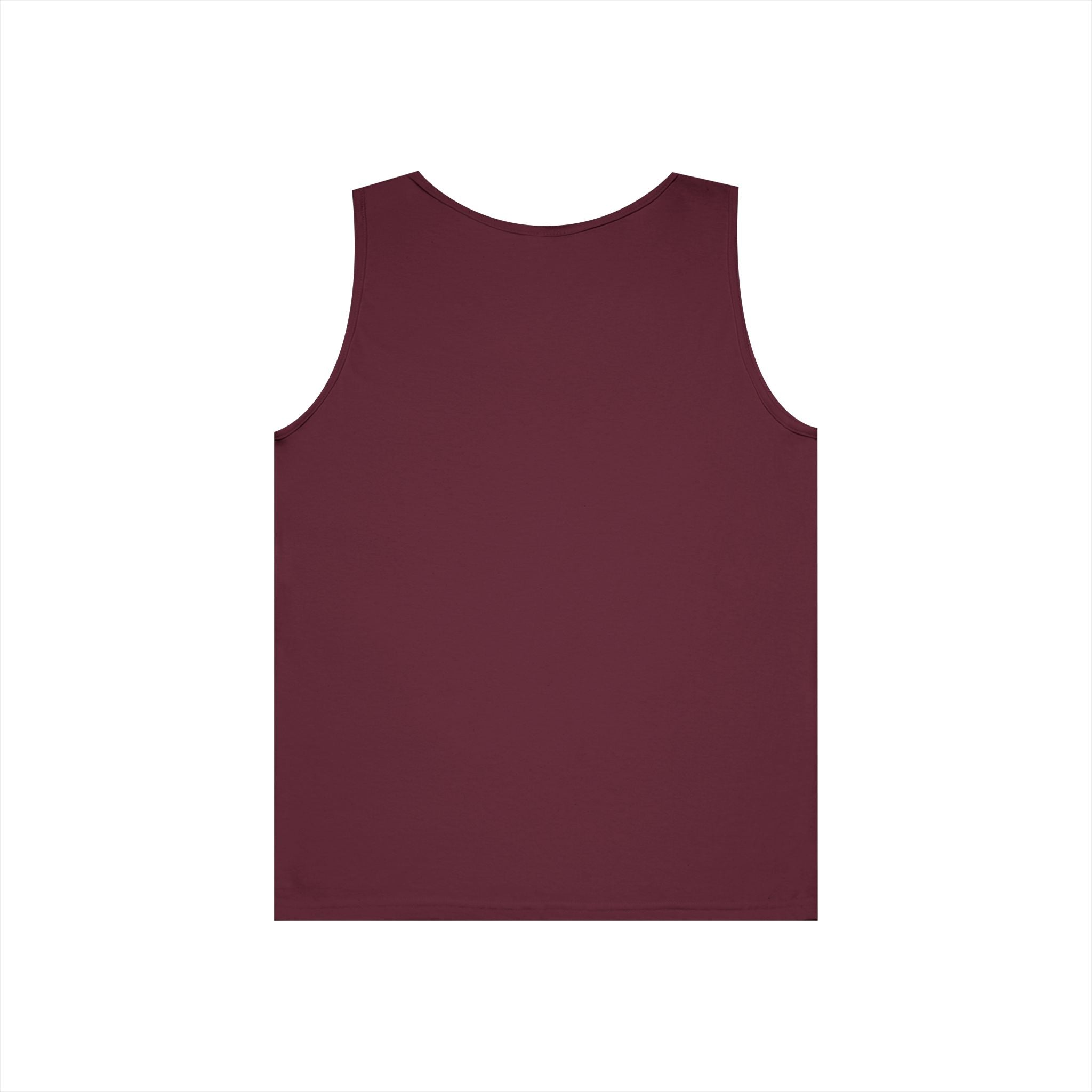 Tank Top — "No Warnings Given" Vintage Motorcycle Rider Graphic
