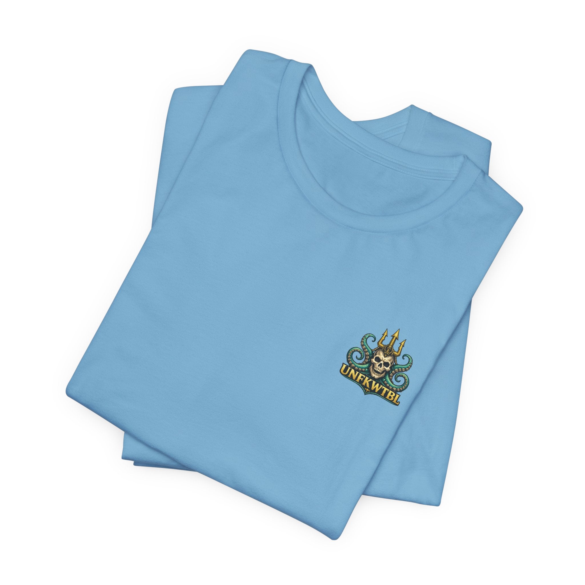 Mermaid Anchor Graphic Tee — Vintage Nautical Octopus Design