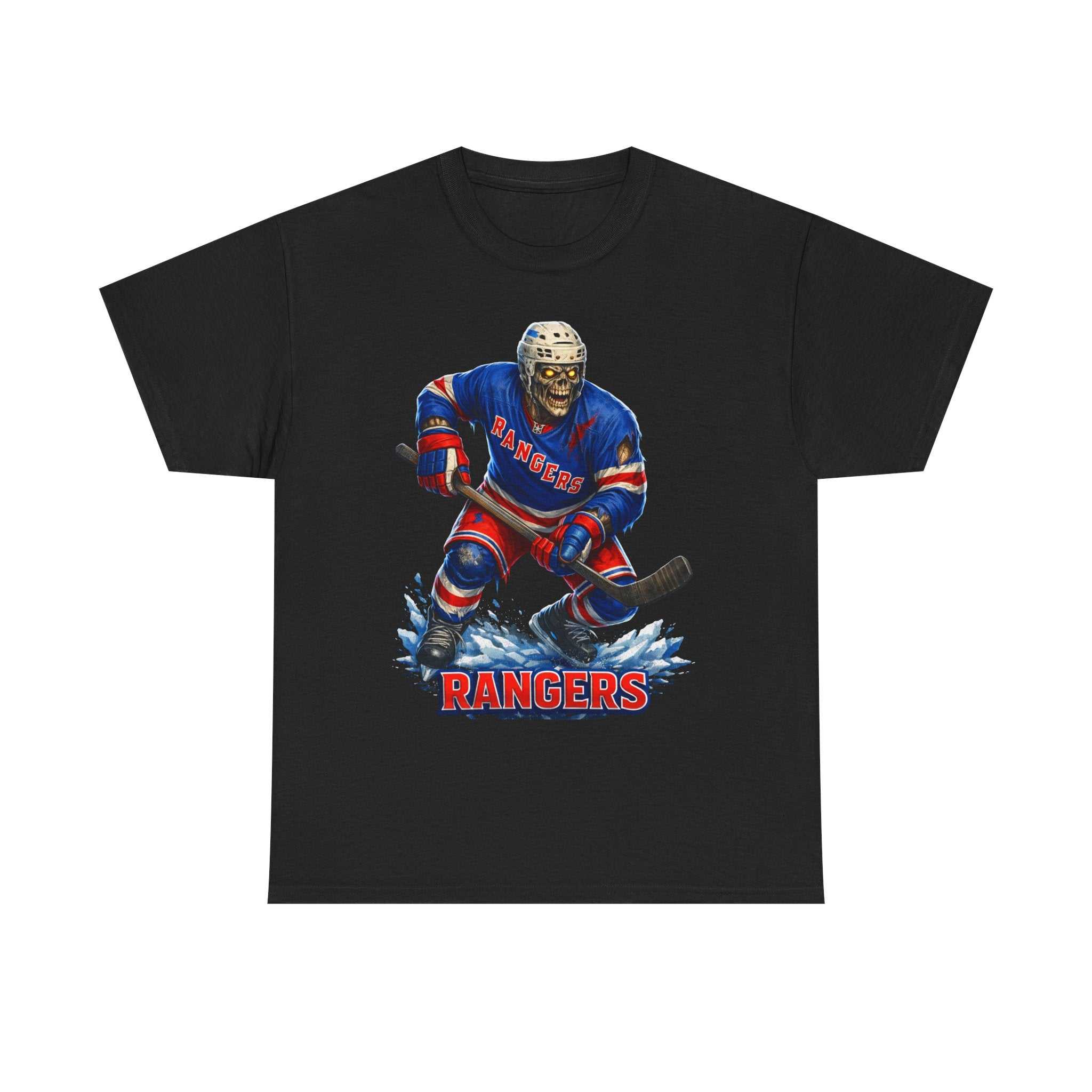 Rangers Team of the Undead hockey tee with bold graphic and classic fit