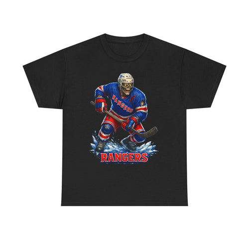 Rangers Team of the Undead hockey tee with bold graphic and classic fit
