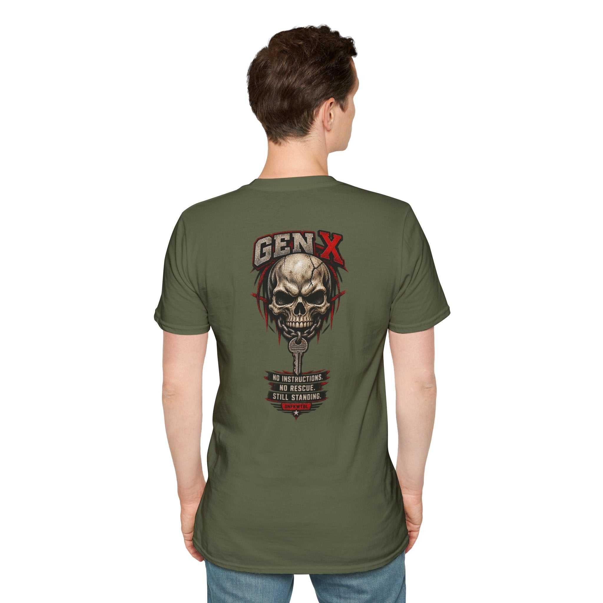 No Instructions. No Rescue. Gen X Tee