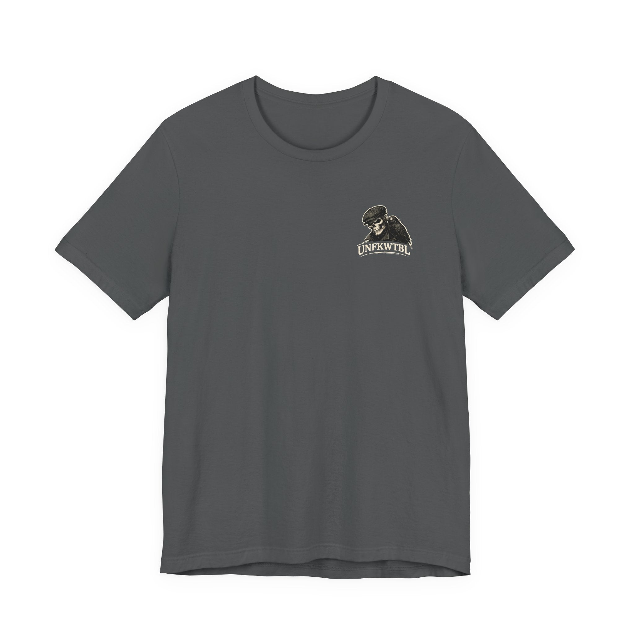 Respect T-Shirt — "I Don't Chase Respect, I Take It" Raven Graphic Tee