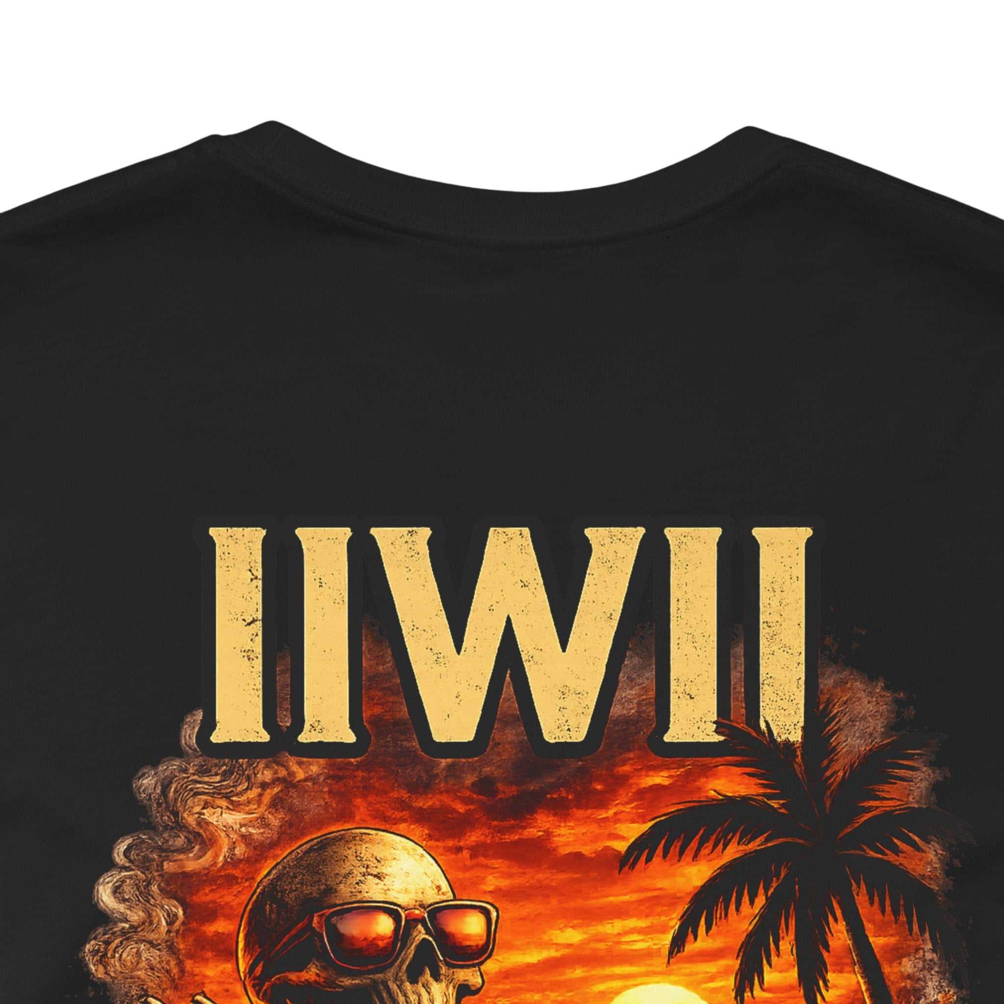 T-Shirt — IIWI: 'It Is What It Is' Skeleton Sunset Graphic Tee