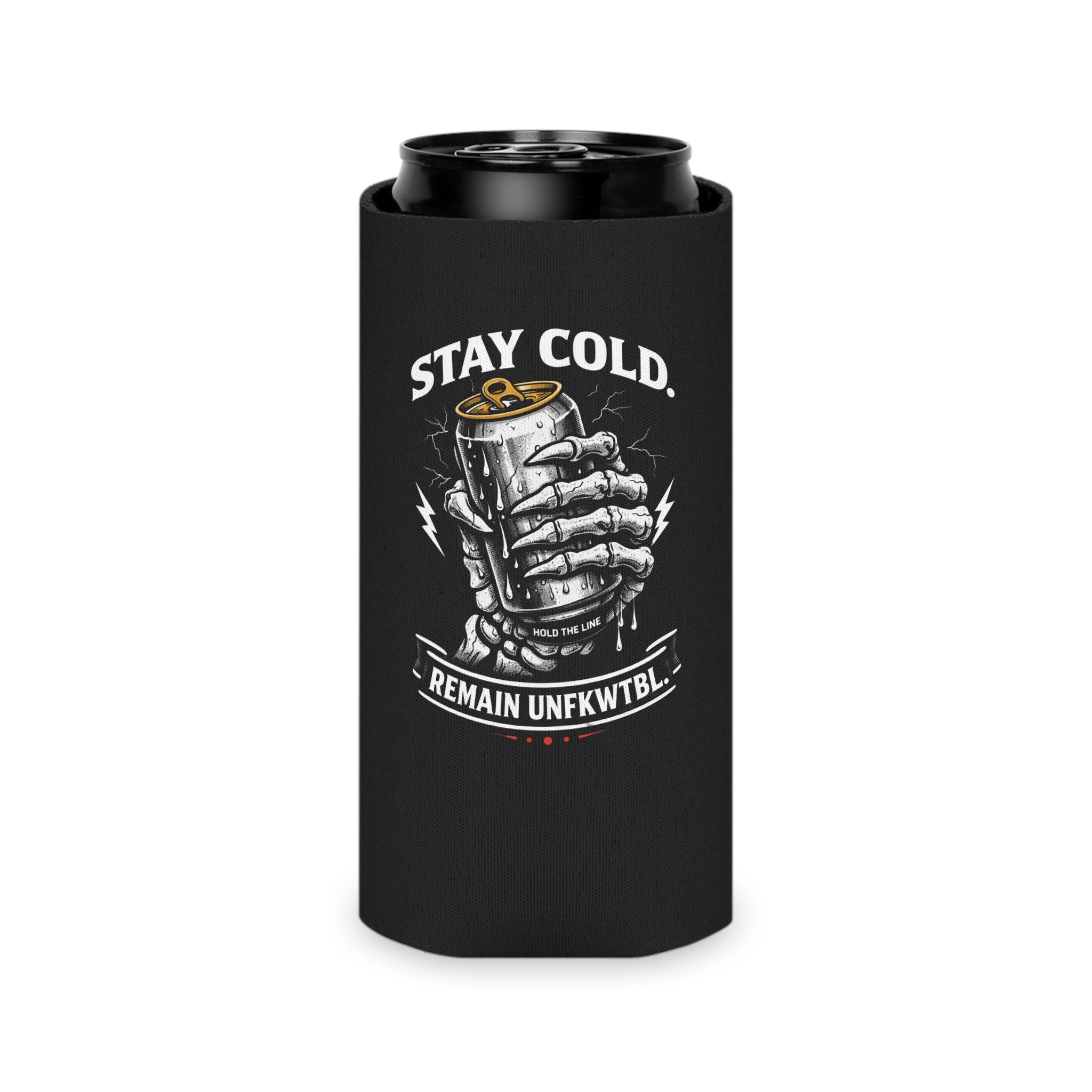 Can Cooler — "Beer Armor" Insulated Koozie (Stay Cold / Remain Unfwktbl)