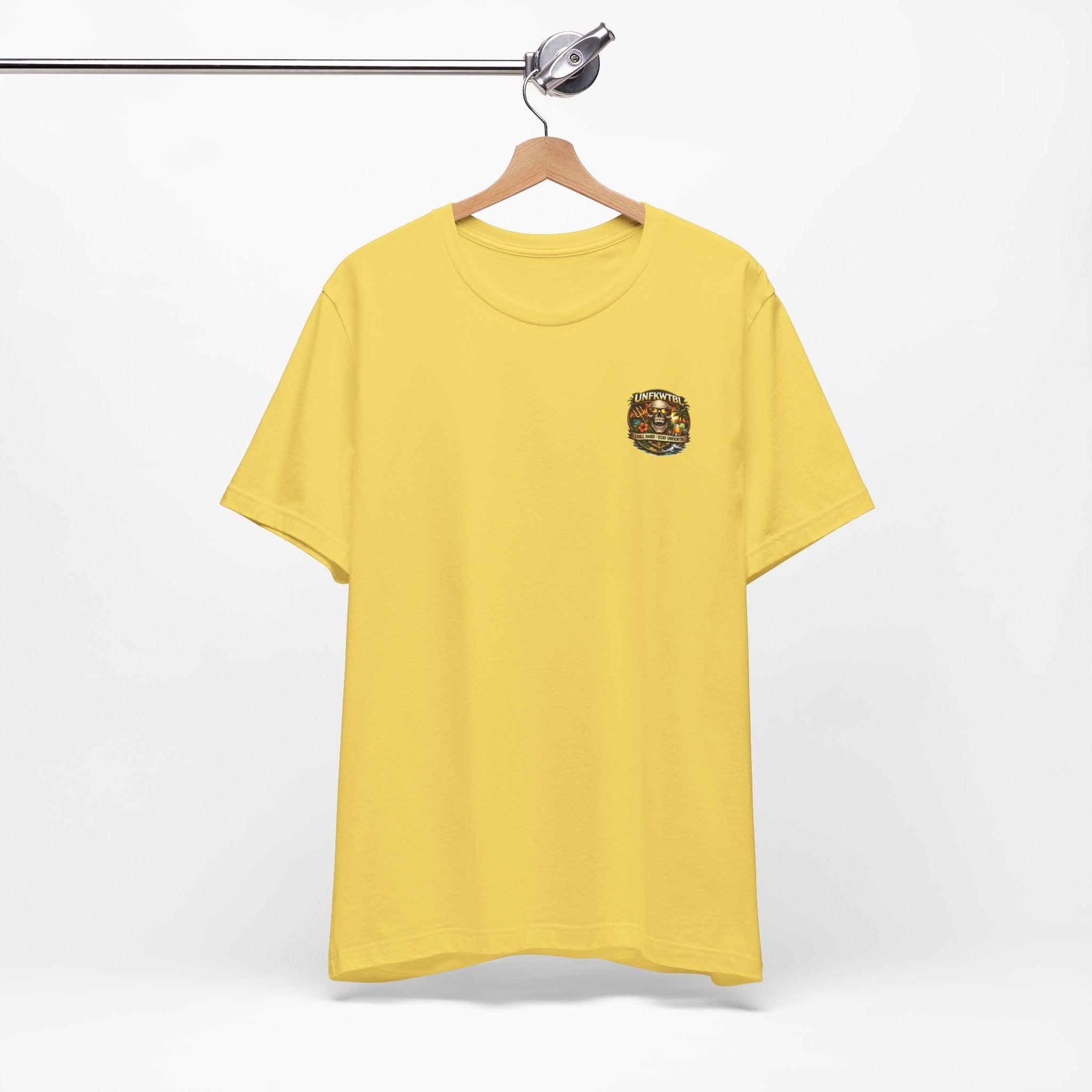 Chaos Island Skull T-Shirt — Tropical Pirate Graphic Tee