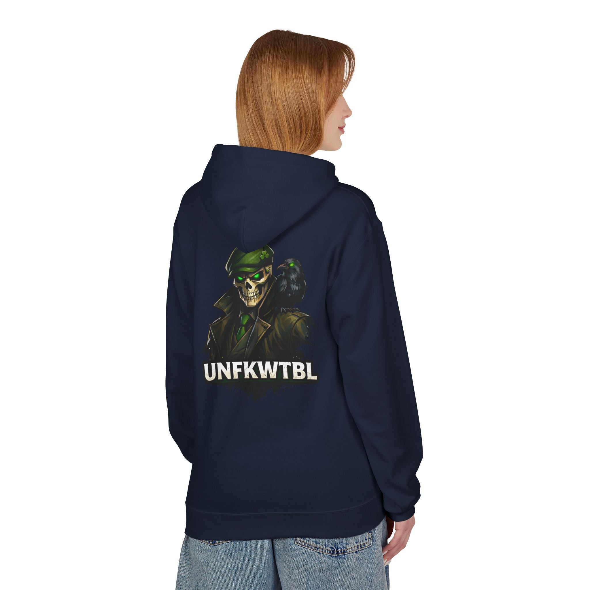 UNFKWTBL Skull Soldier Hoodie – Military Skull Graphic Pullover