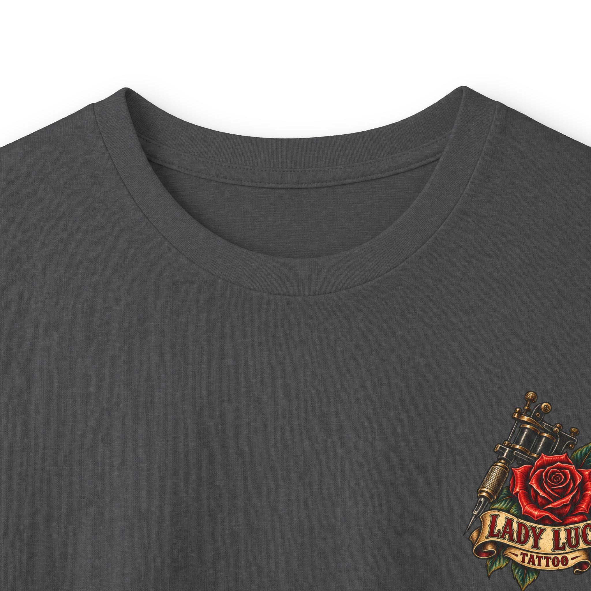 Lady Luck Tattoo Skull Queen Long-Sleeve Tee
