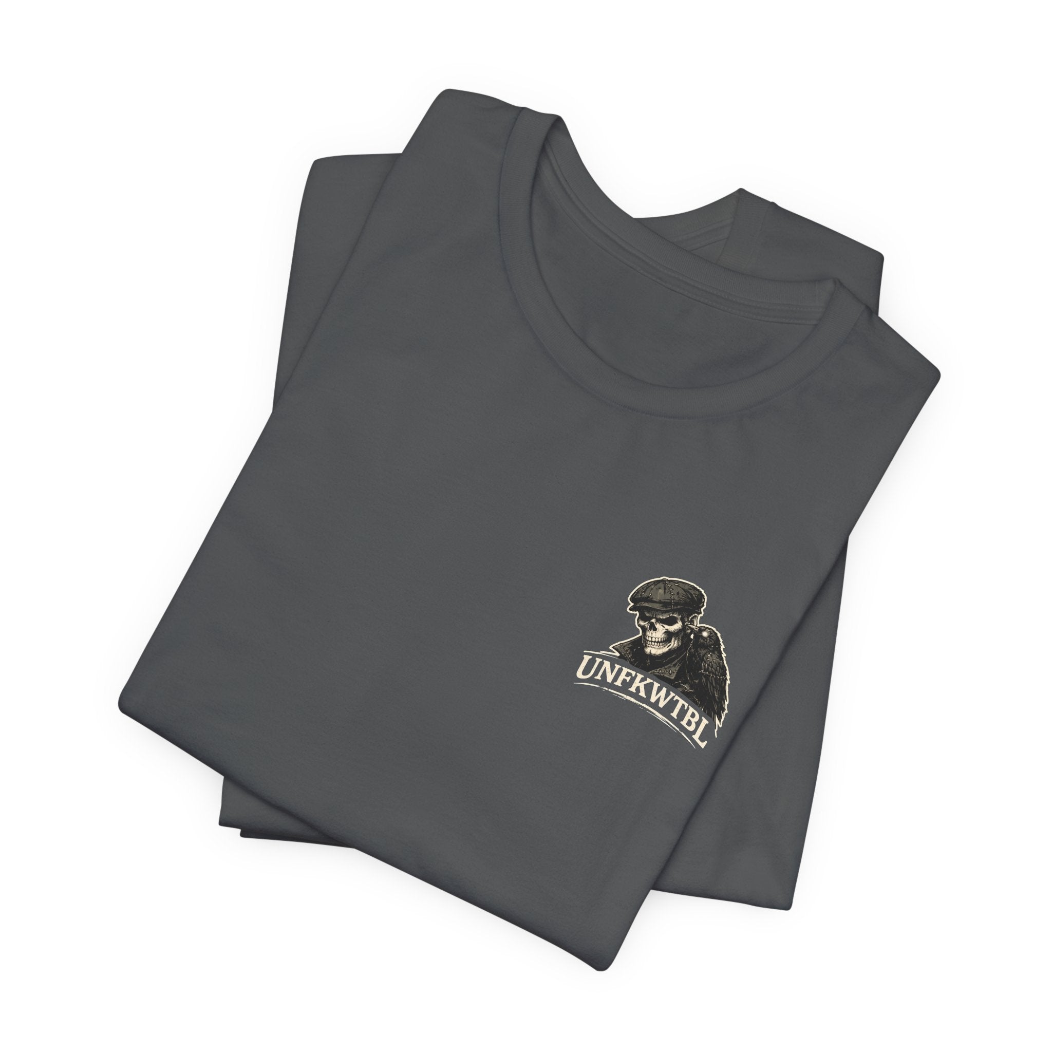 Respect T-Shirt — "I Don't Chase Respect, I Take It" Raven Graphic Tee