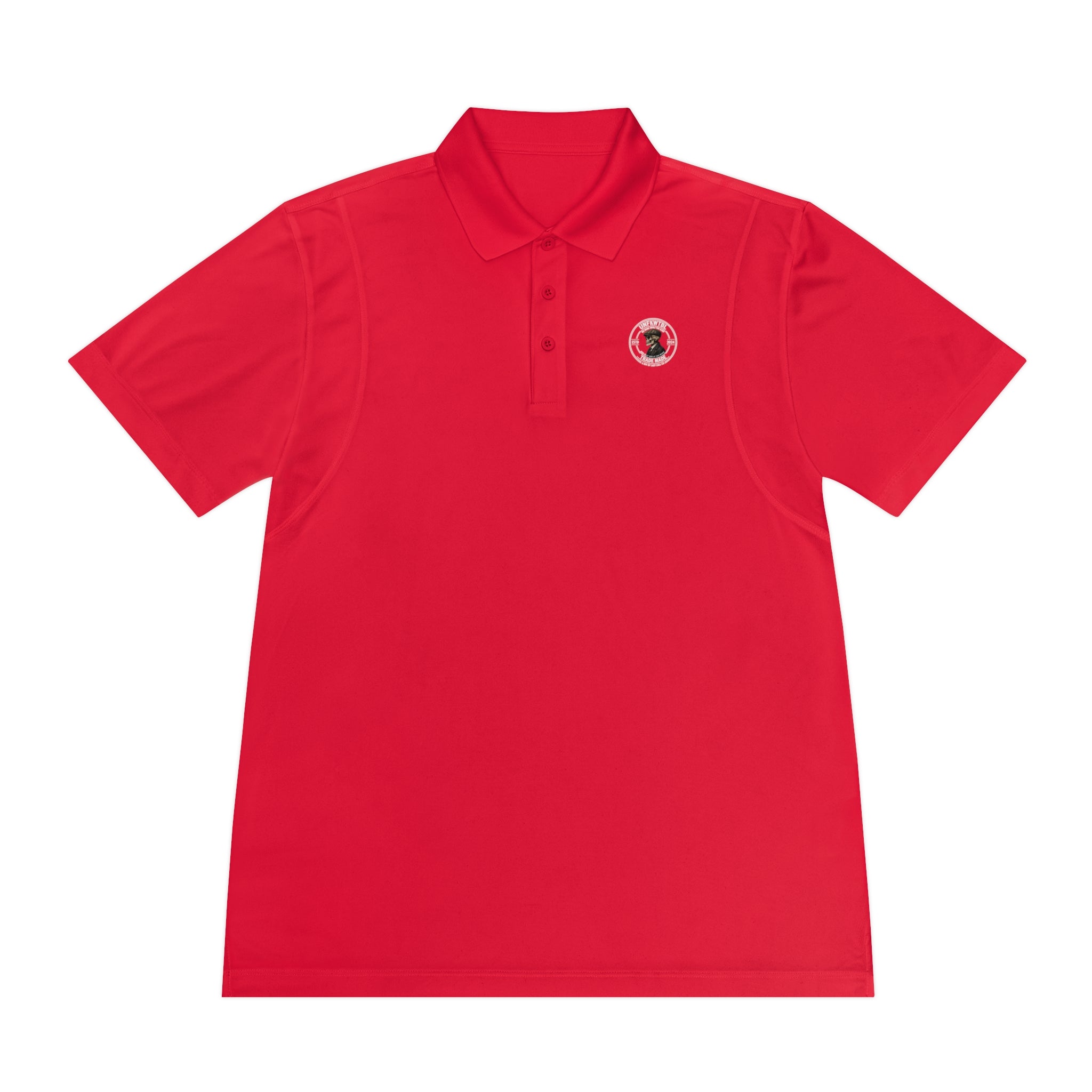 Men's Polo Shirt — Subtle Crest Golf & Work Sport Polo