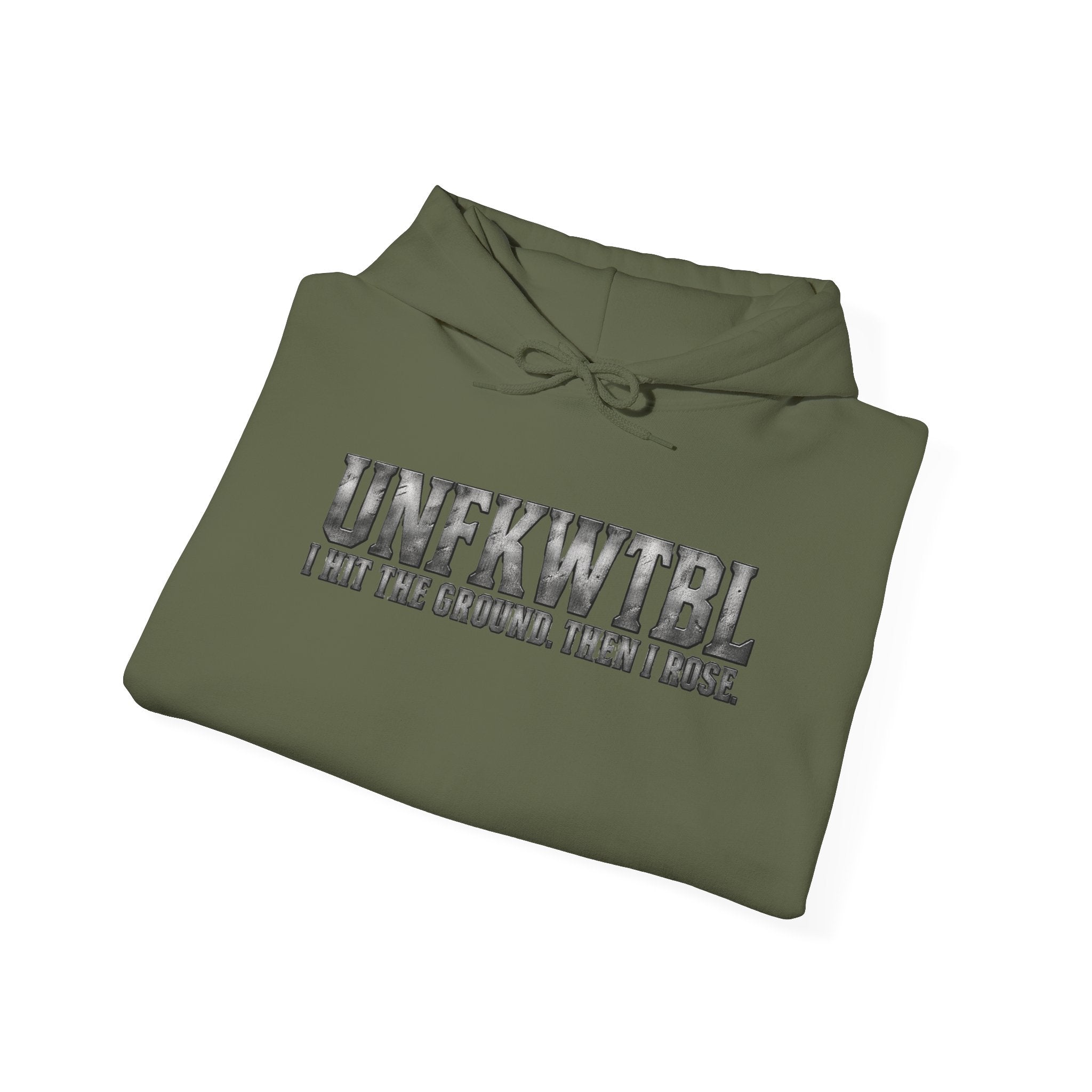 Hoodie — UNFKWTBL "I Beat The Odds" Vintage College Style