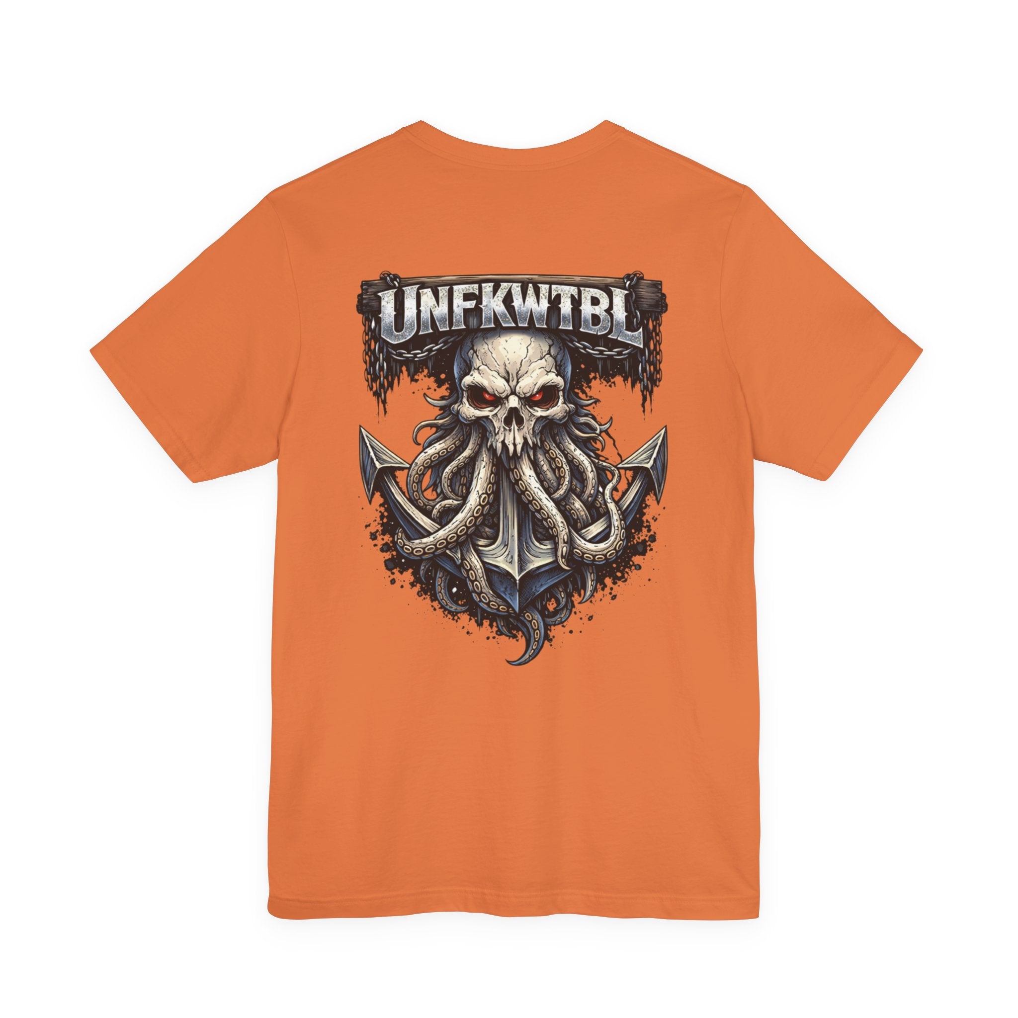 UNFKWTBL Anchor Skull T‑Shirt — Nautical Pirate Graphic Tee (UNFKWTBL)