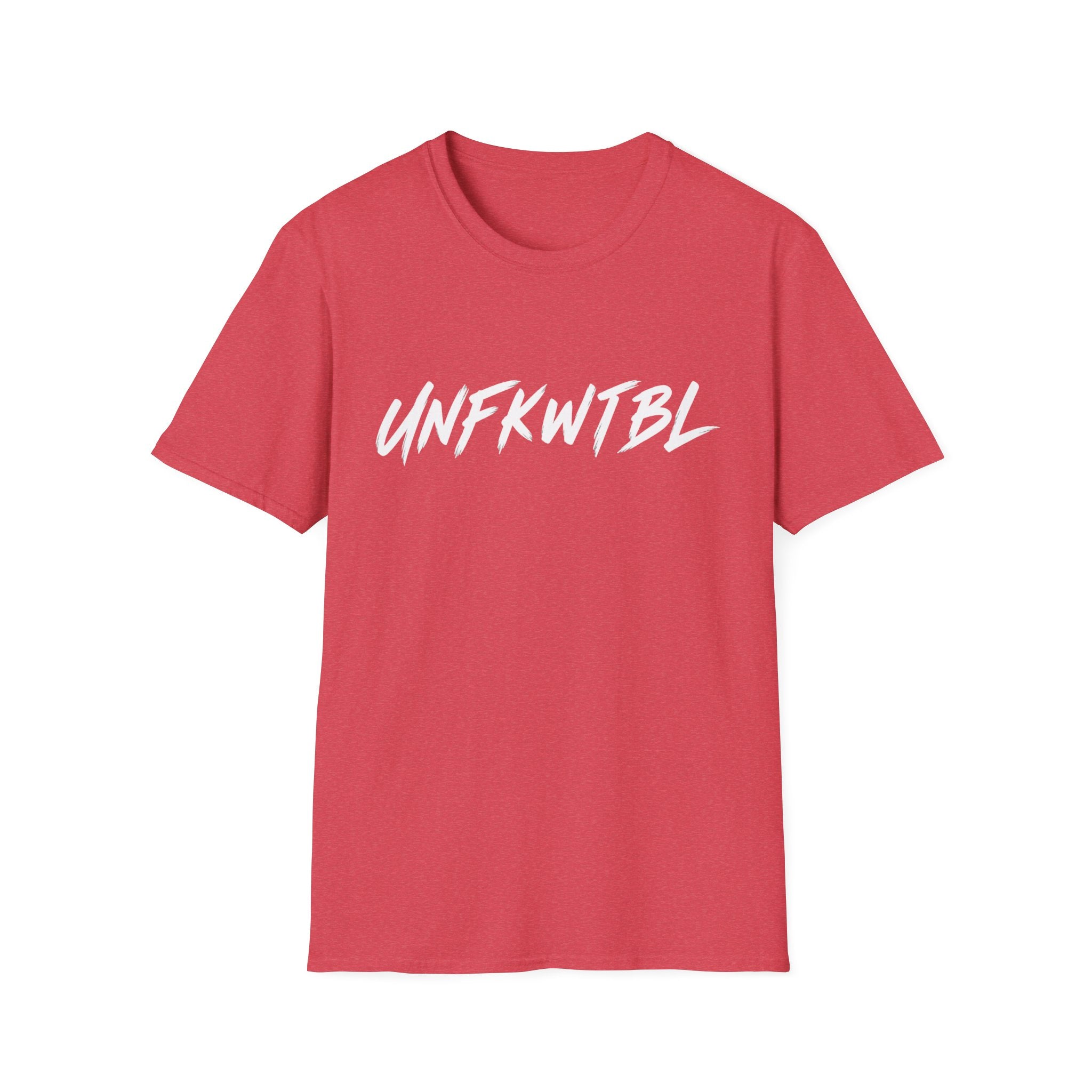 Unfkwtbl Graphic T‑Shirt — Bold White Script Tee