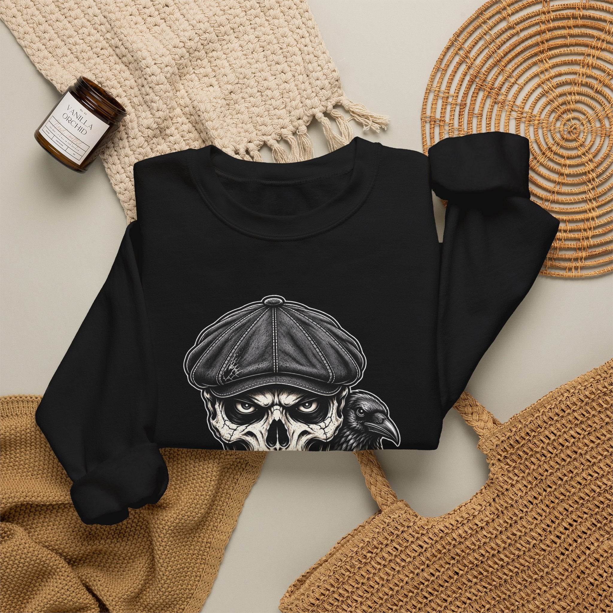 Skull & Raven Crewneck Sweatshirt