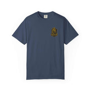 Eternal Stormbearer T-Shirt unisex navy garment-dyed cotton tee with graphic logo perfect for casual and outdoor wear