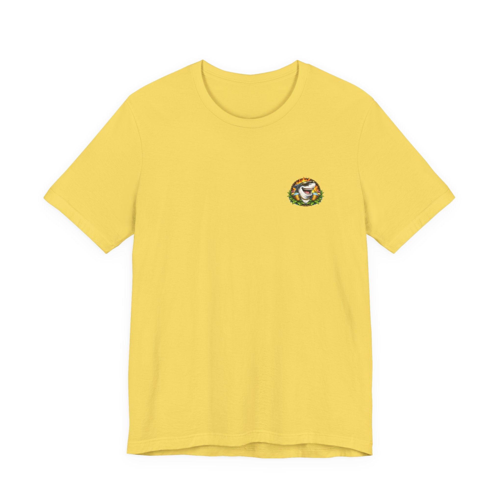 Dockside Delinquents Tee - Funny Shark & Pelican Graphic T-Shirt