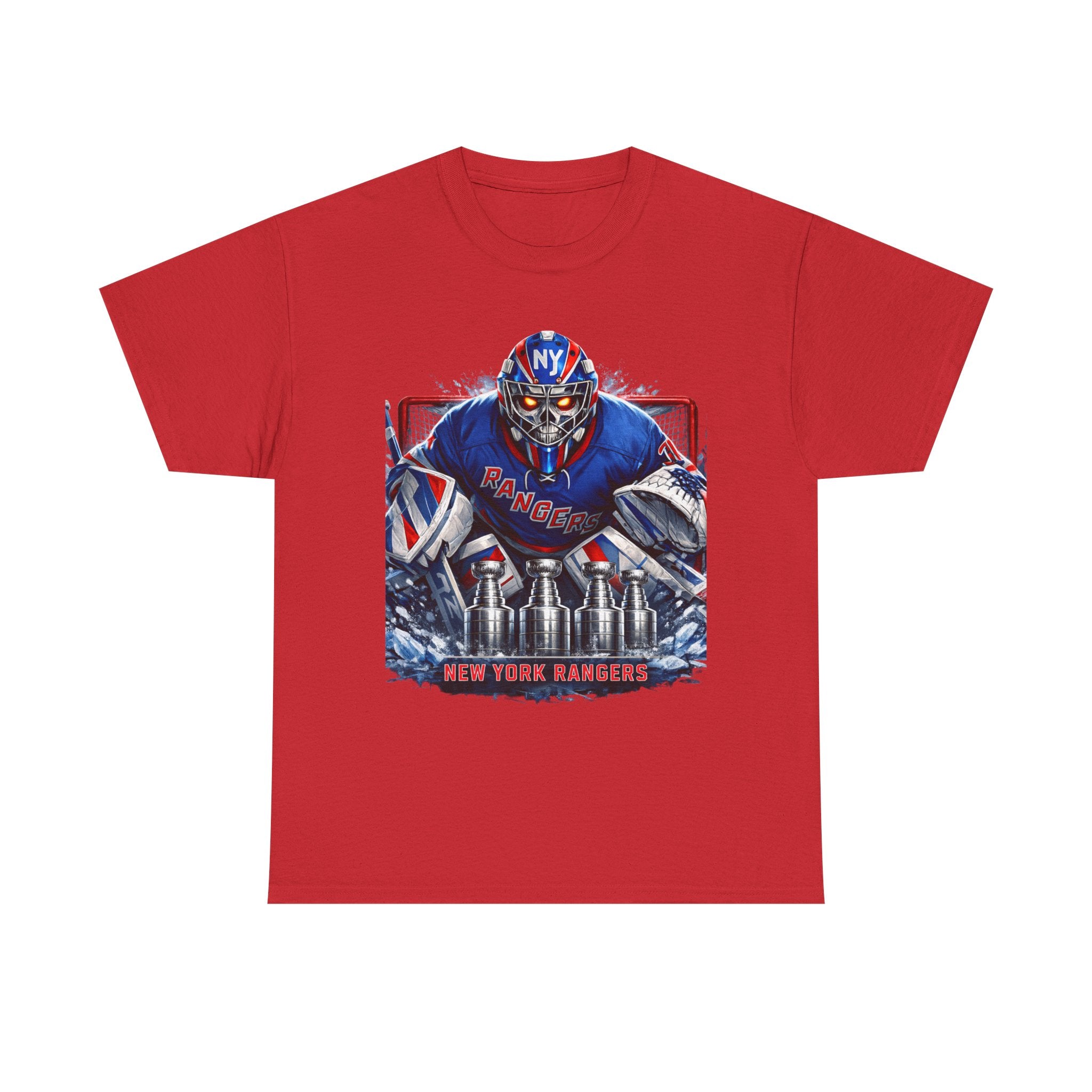 New York Rangers Goalie Graphic T-Shirt — NHL Hockey Fan Tee