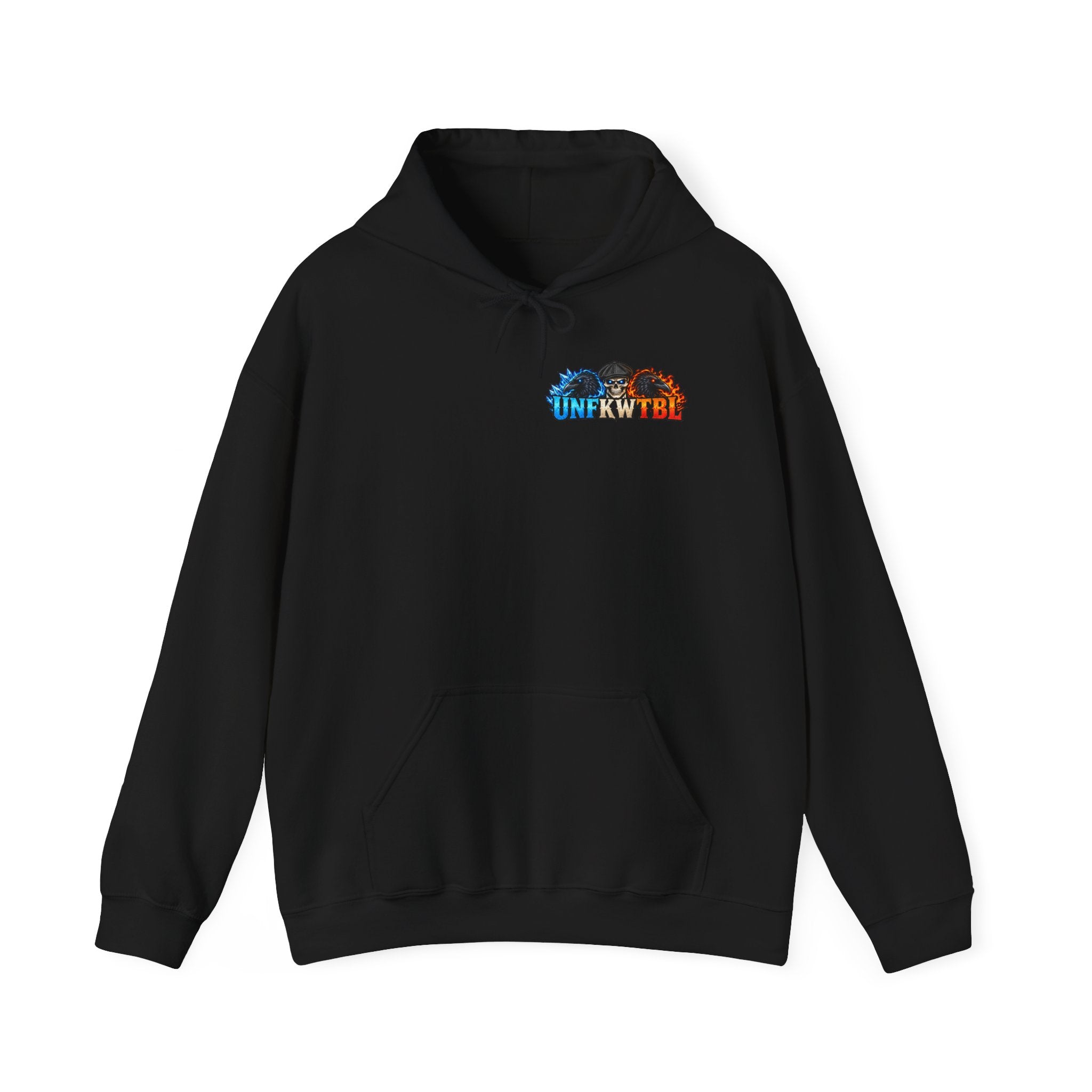 The Silent Boss: Fire & Ice Hoodie