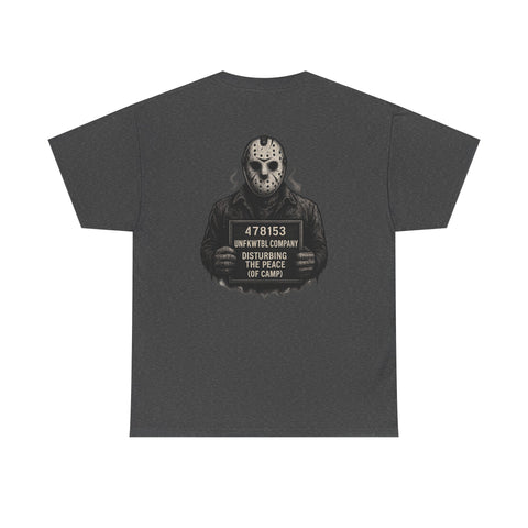 Tee with Jason Police Mugshot Design