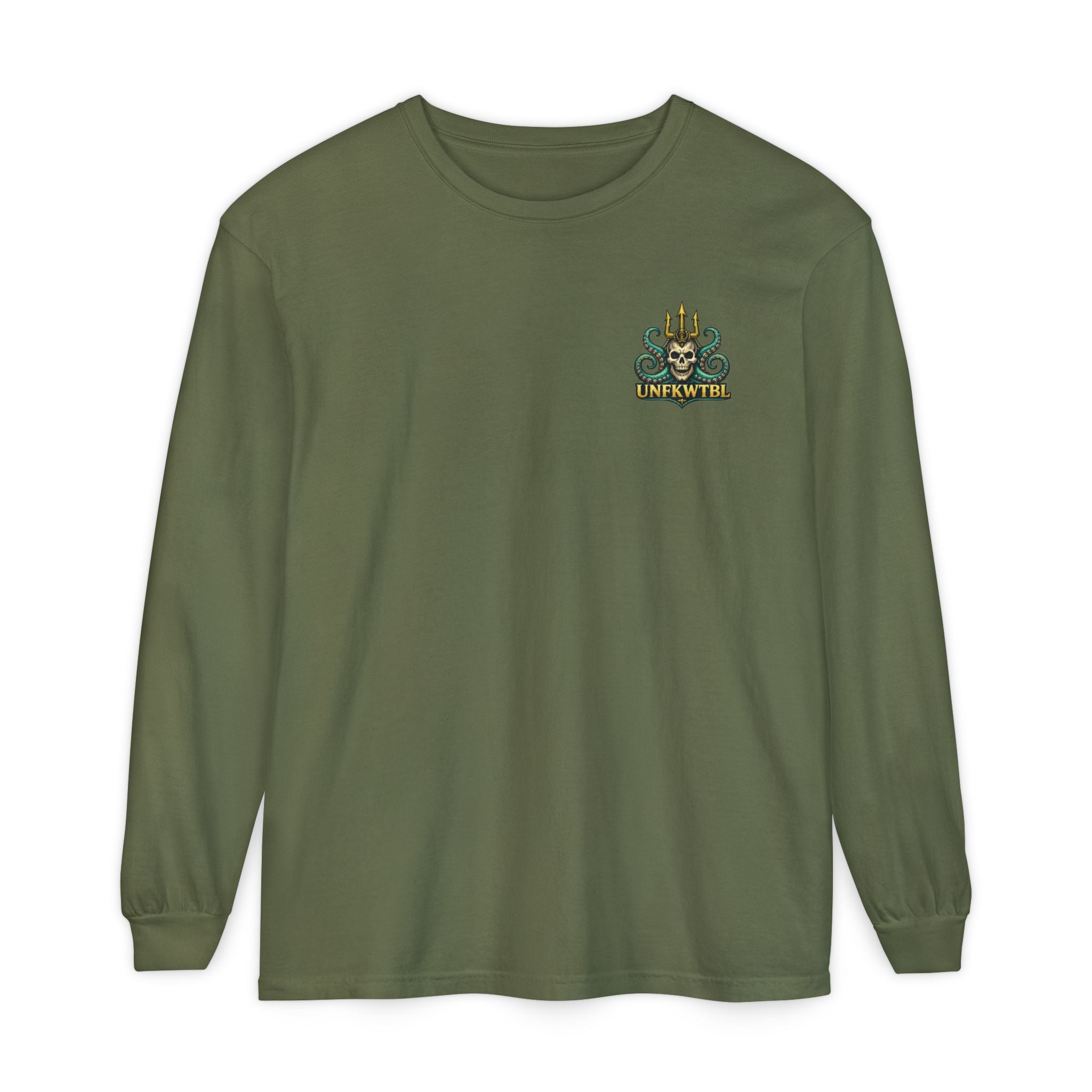Mermaid & Kraken Graphic Long Sleeve Tee