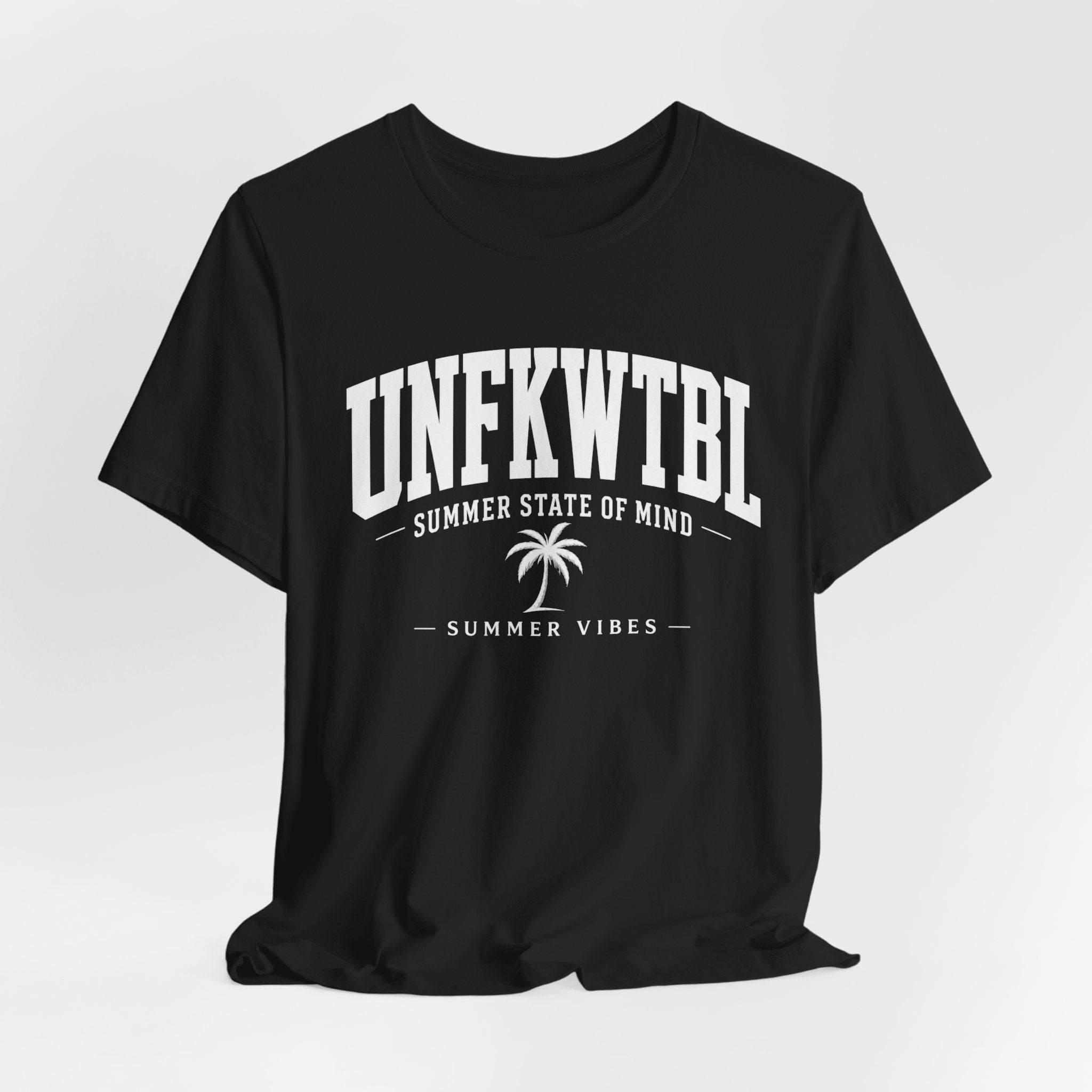 Summer Vibes Tee — "UNFKWTBL" Palm Graphic Shirt