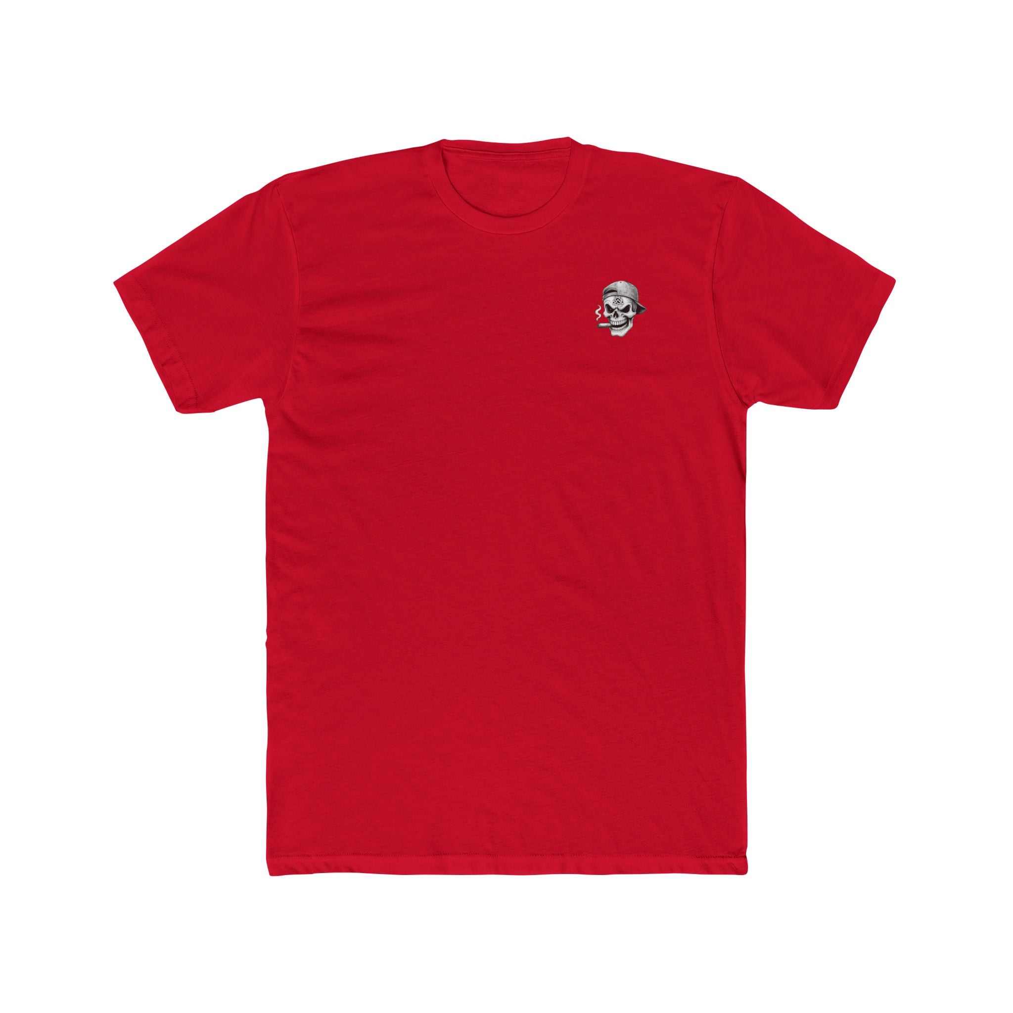 Skull Crossback T‑Shirt — Gothic Skull Emblem Tee